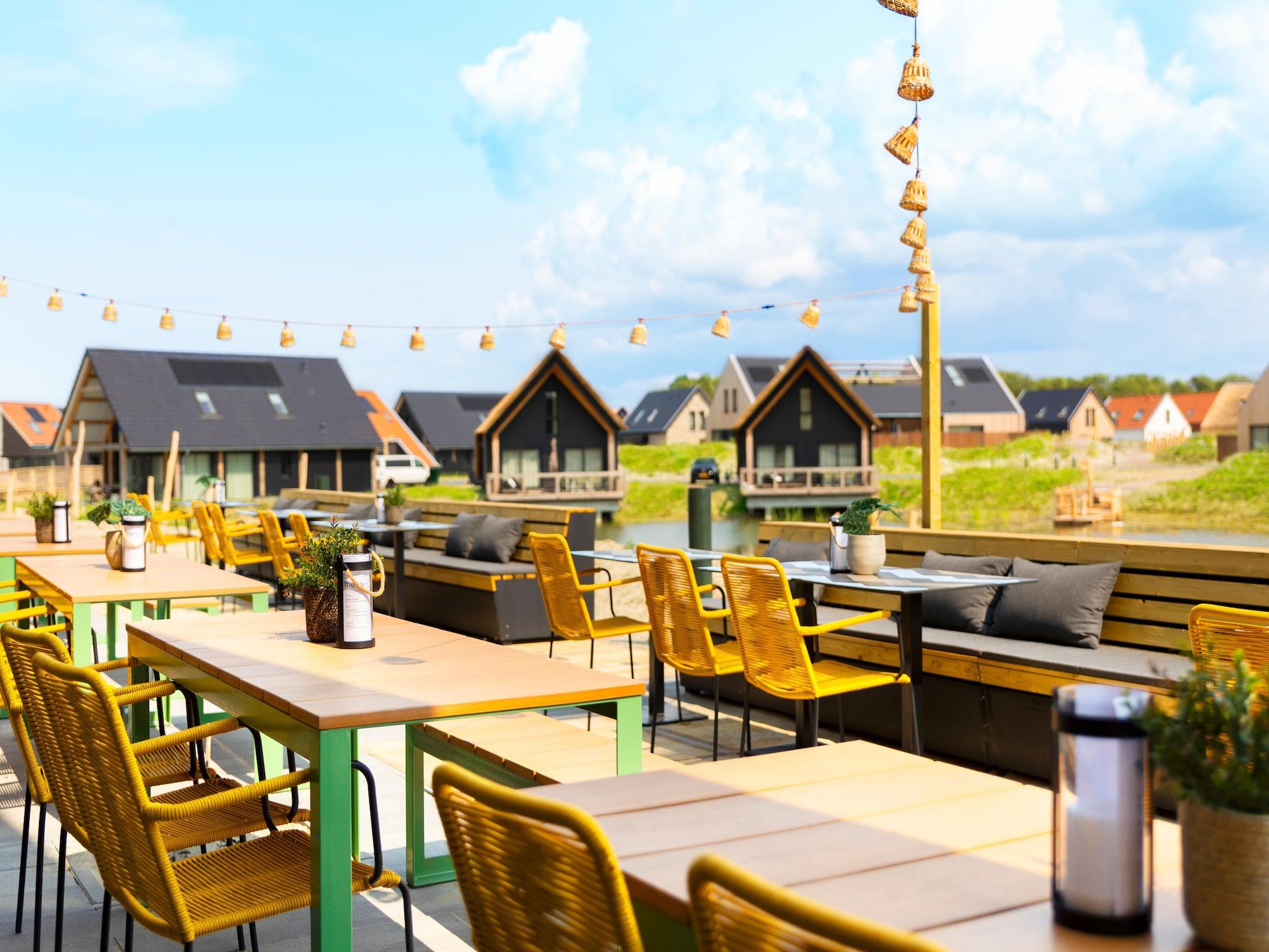 Parkfaciliteiten bij Resort Nieuwvliet-Bad 16 in Nieuwvliet