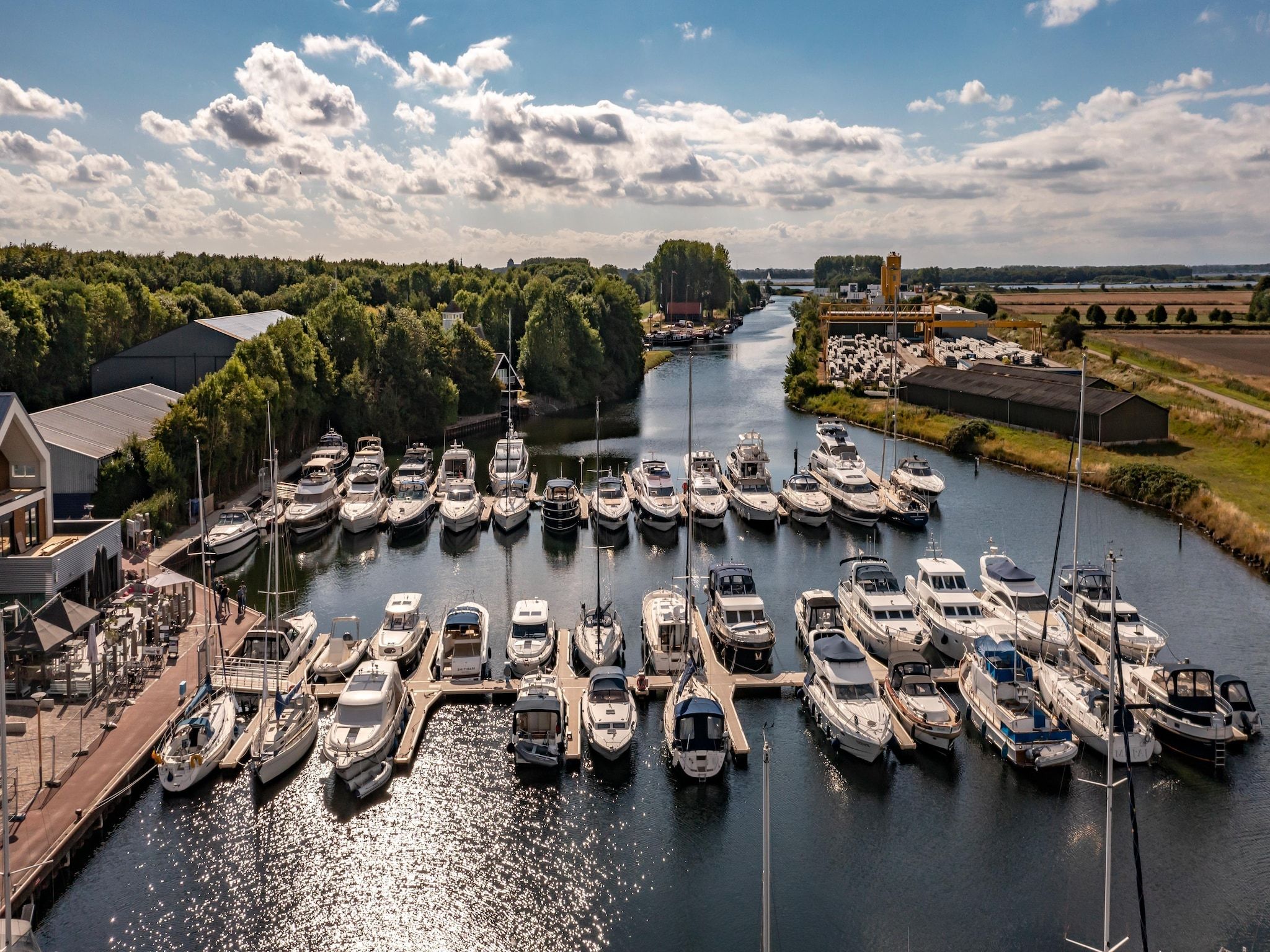 De omgeving van Harbour Loft 1E Résidence Marina havenzicht in Kamperland