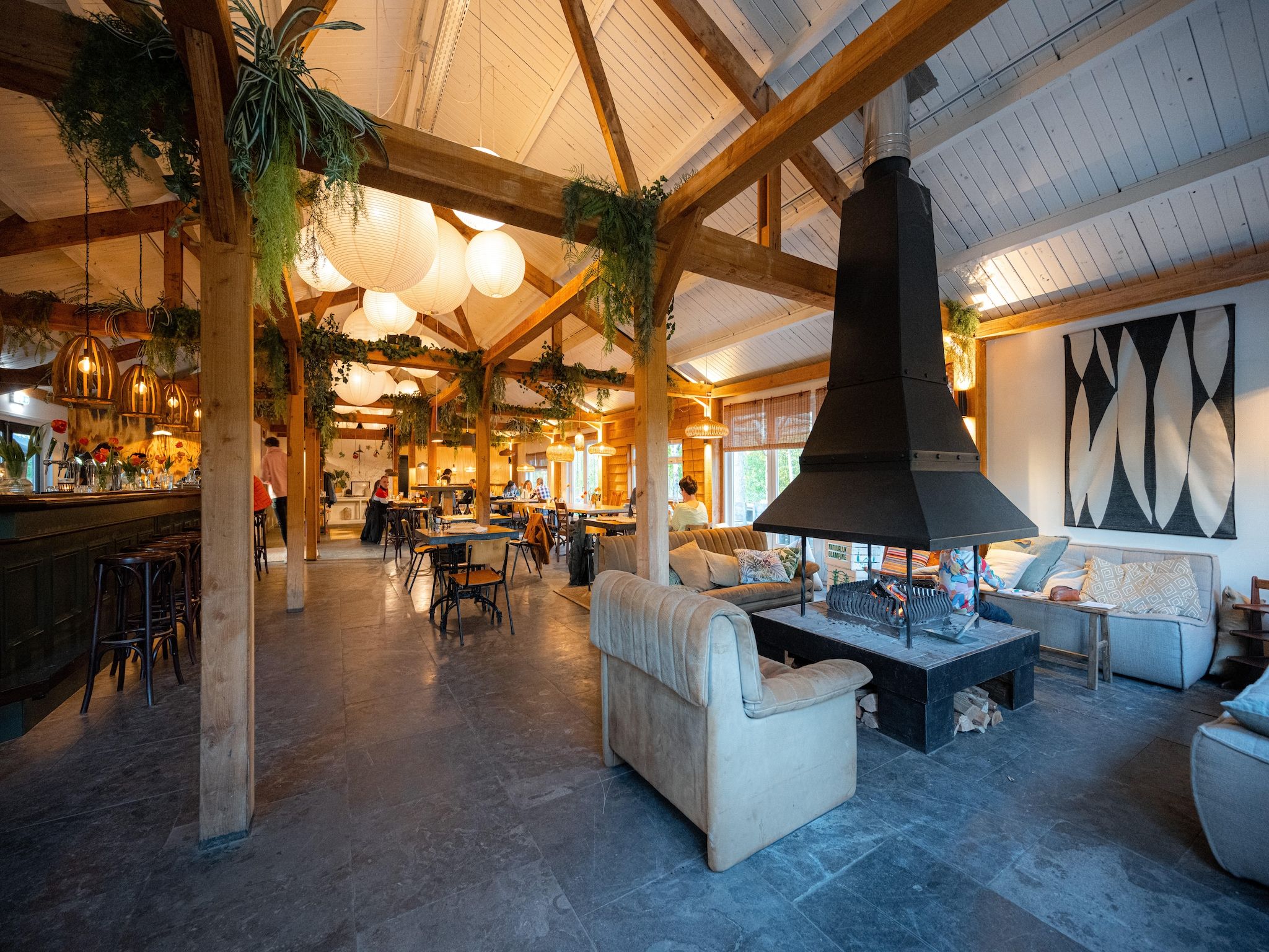 Parkfaciliteiten bij Resort de Parel 6 in Zeewolde