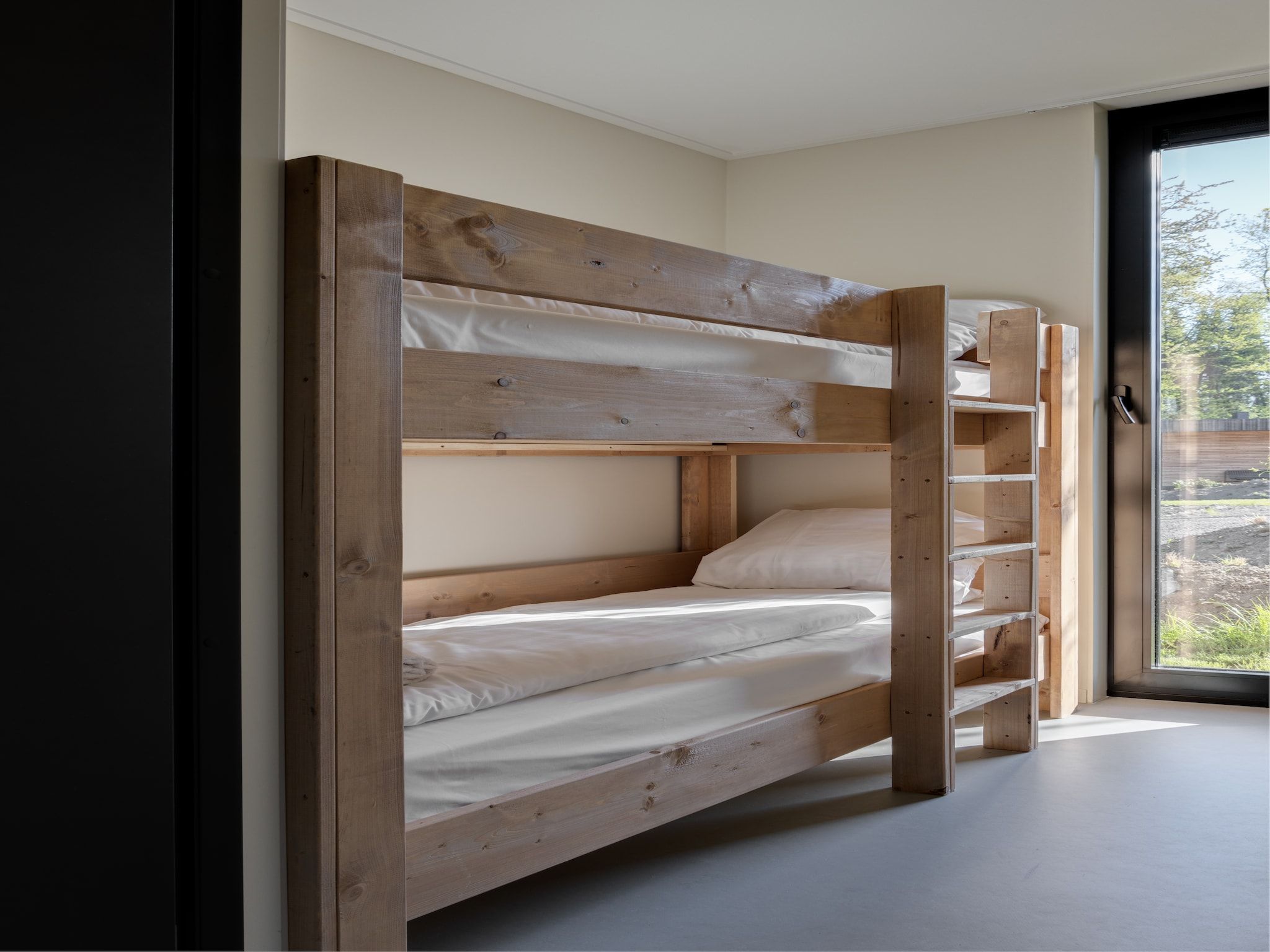 Een slaapkamer van Resort de Parel 6 in Zeewolde