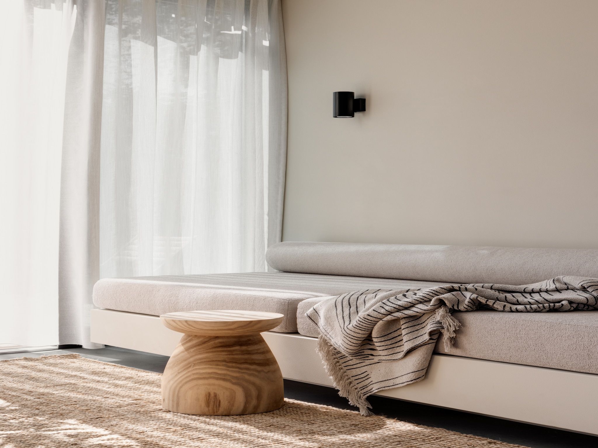 De woonkamer van Resort de Parel 7 in Zeewolde