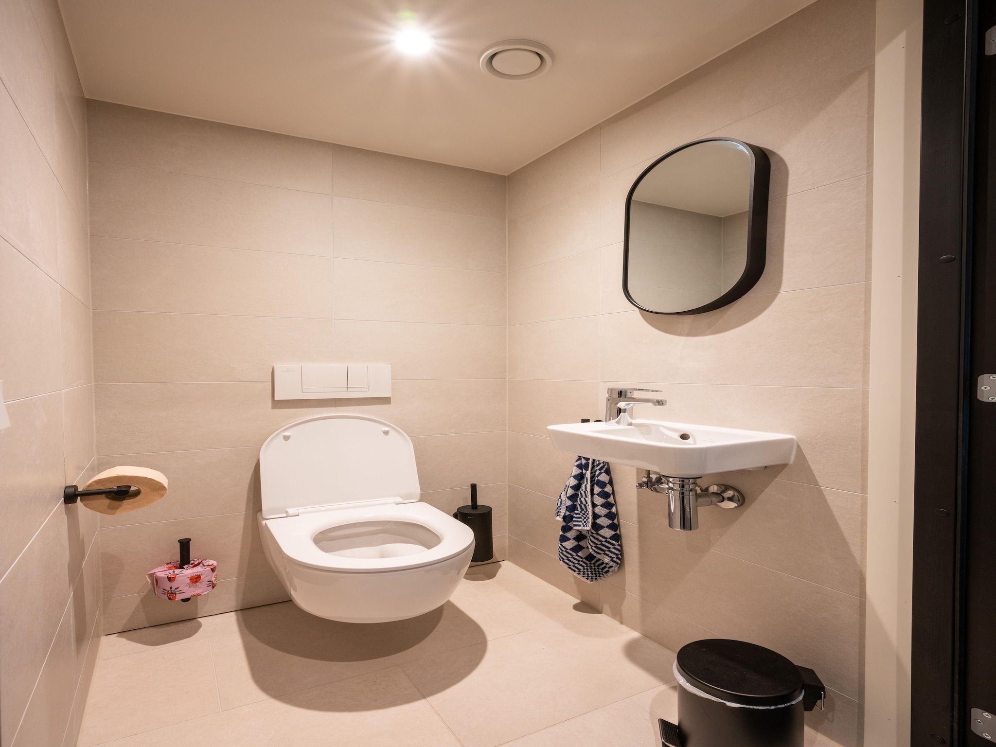 De badkamer van Resort de Parel 13 in Zeewolde