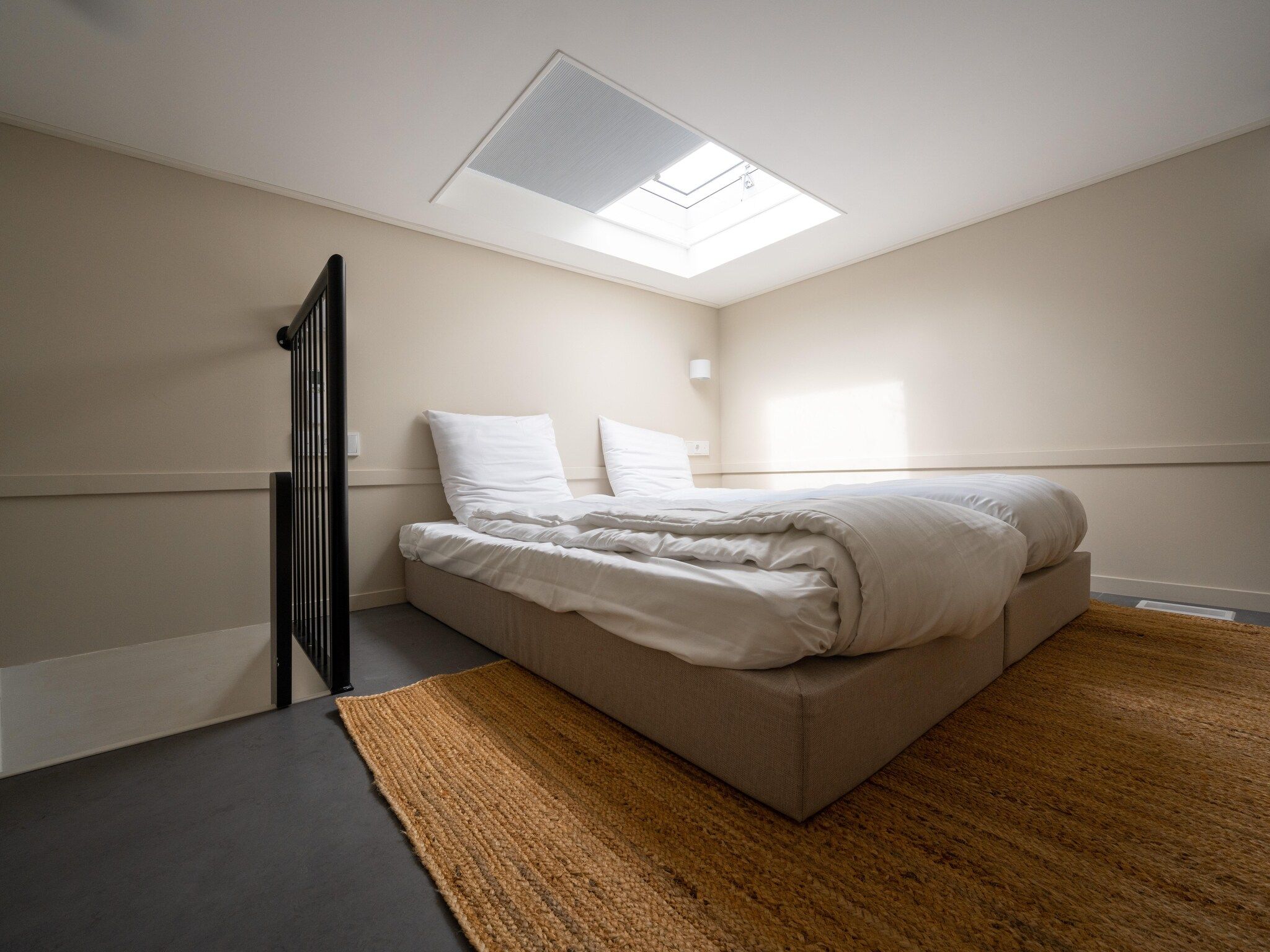 Een slaapkamer van Resort de Parel 13 in Zeewolde