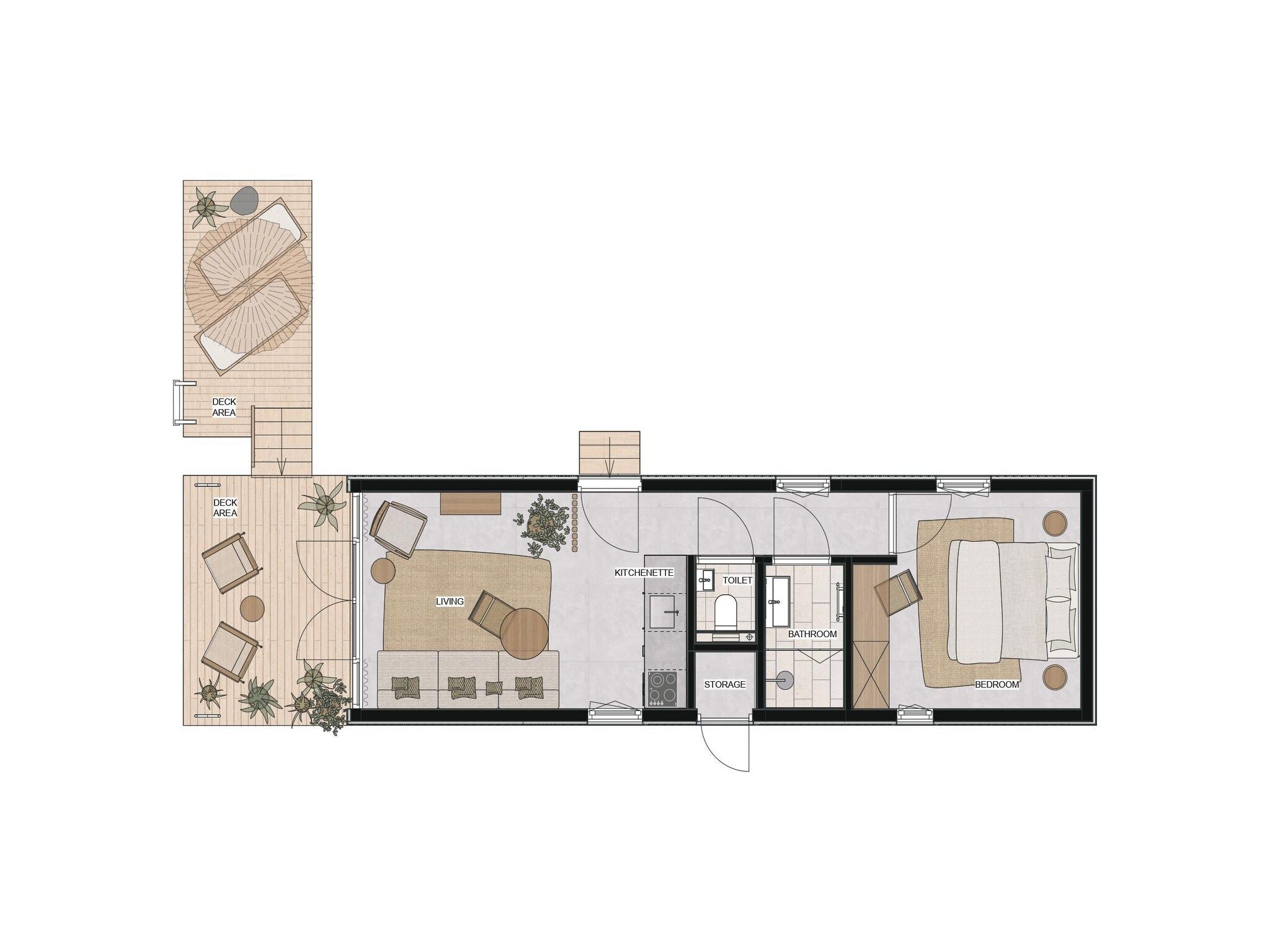 Voorzieningen bij Resort de Parel 14 in Zeewolde