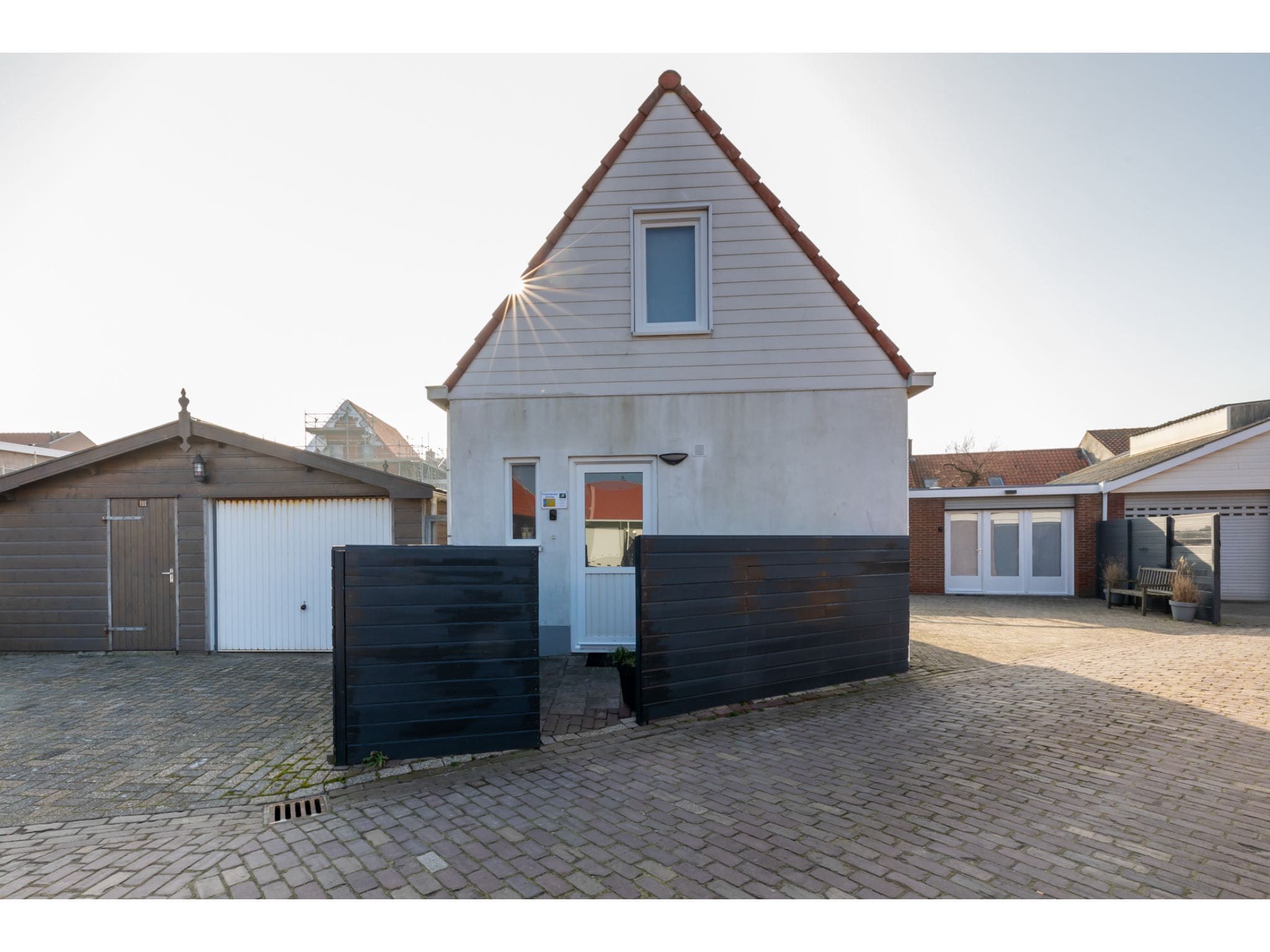De buitenkant van Zuidstraat 113- Zomerwoning in Westkapelle