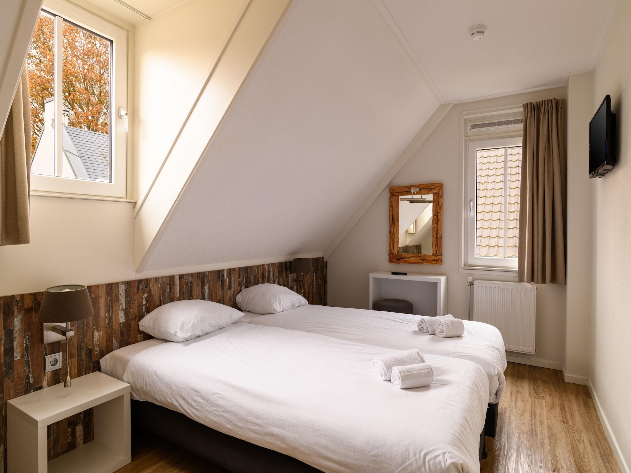 Een slaapkamer van Resort Maastricht 39 in Maastricht