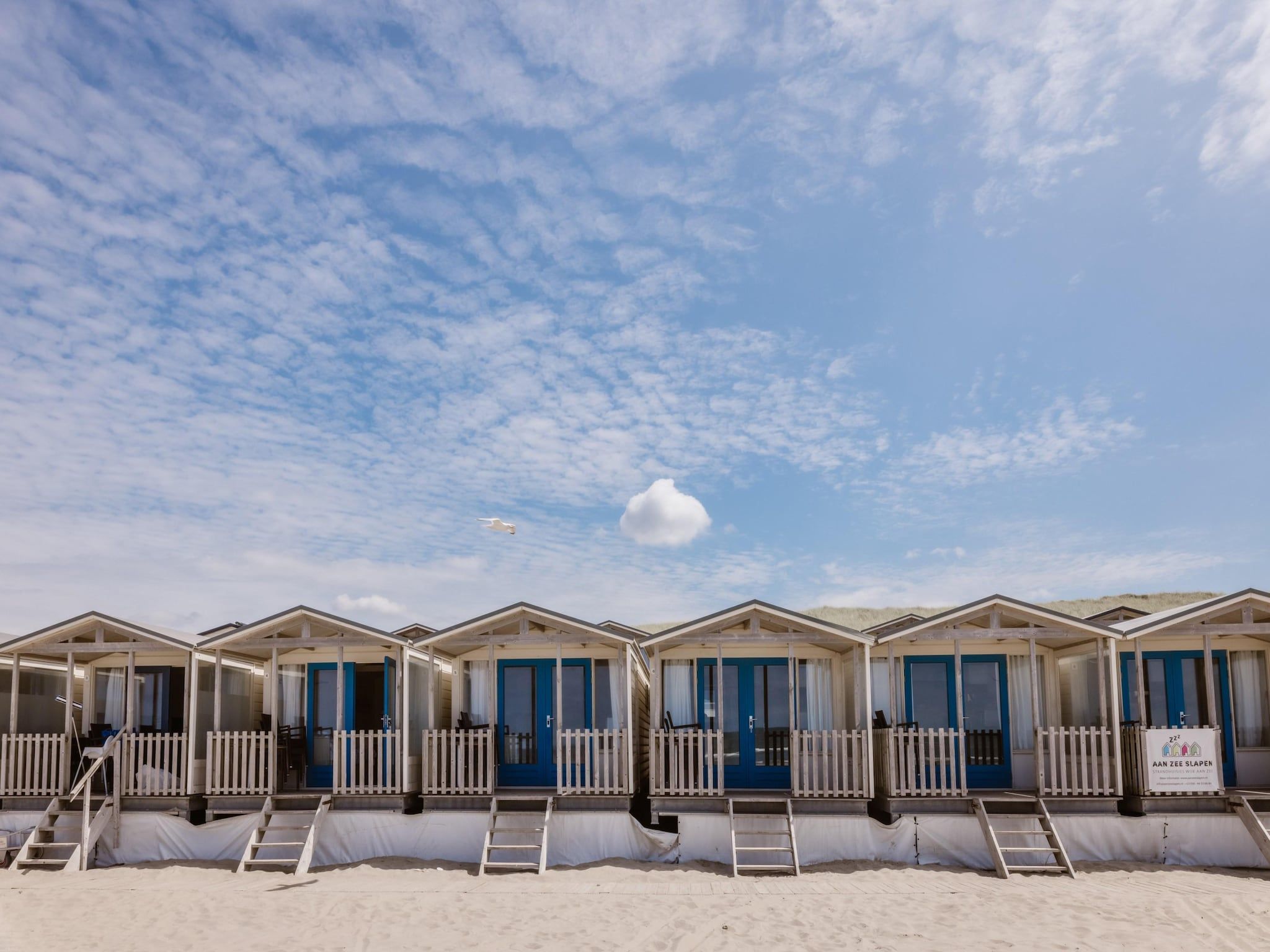 De buitenkant van Resort Beach Houses Wijk aan Zee 3 in Wijk aan Zee