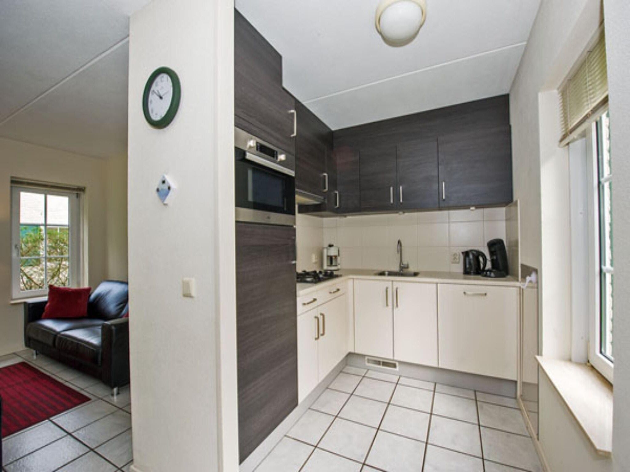 De keuken van Vakantiepark Hellendoorn 2 in Hellendoorn