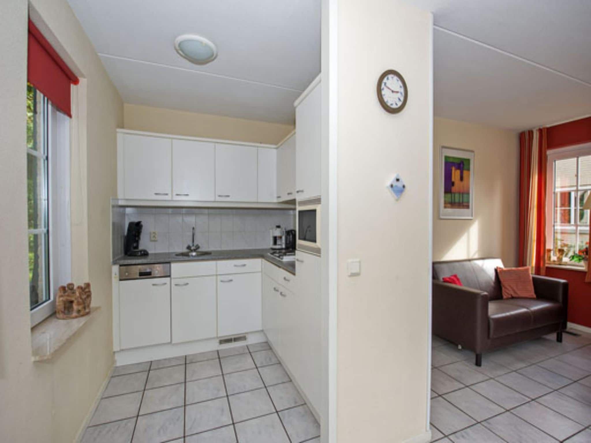 De keuken van Vakantiepark Hellendoorn 3 in Hellendoorn