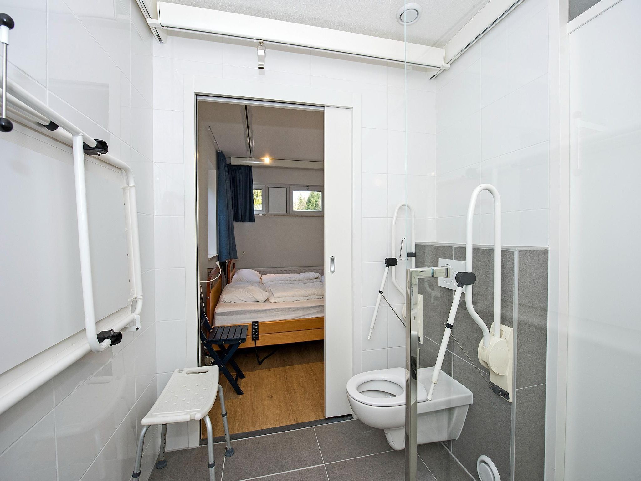 De badkamer van Vakantiepark Hellendoorn 4 in Hellendoorn