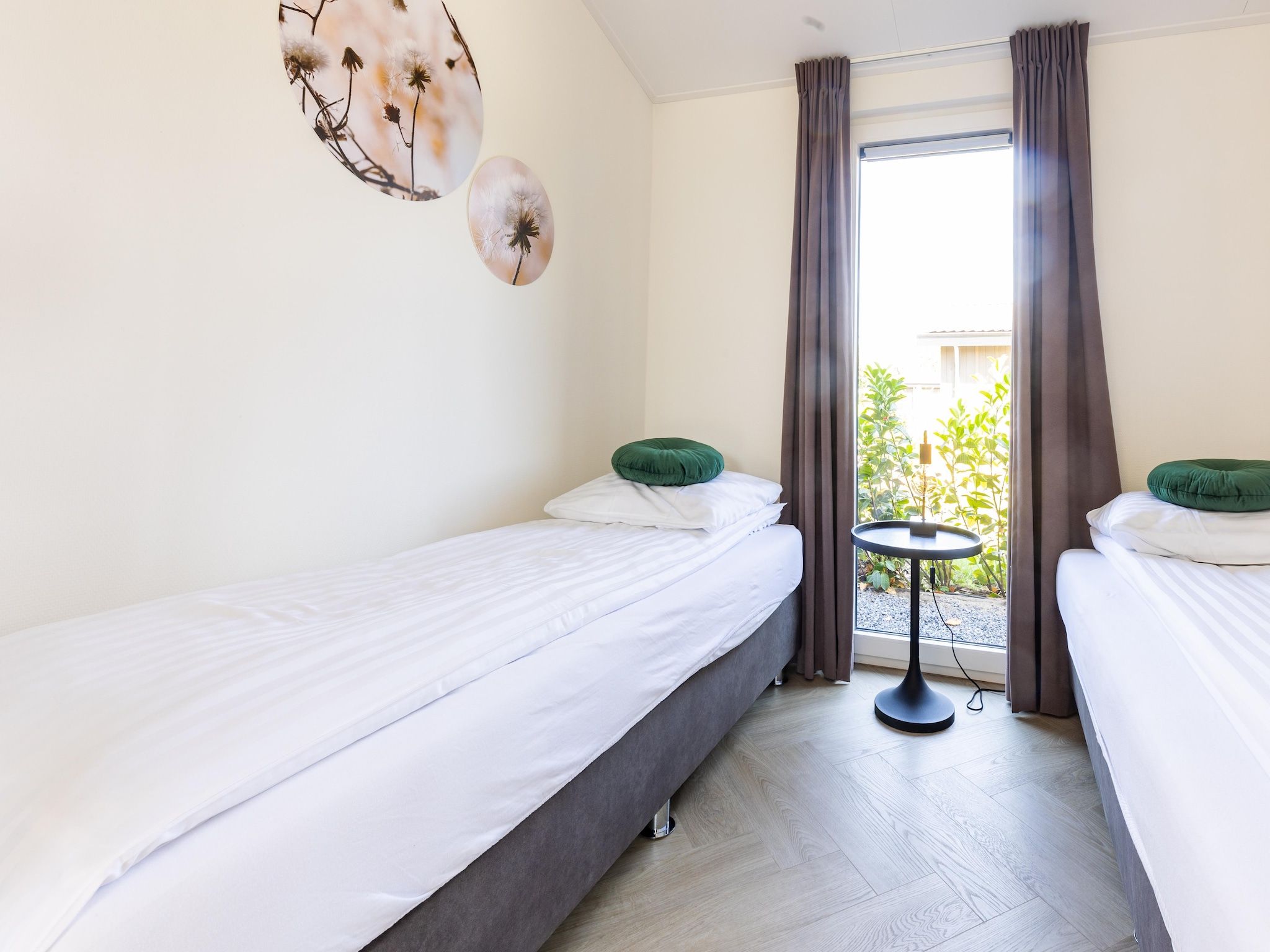 Een slaapkamer van Vakantiepark Molenvelden 7 in Veldhoven