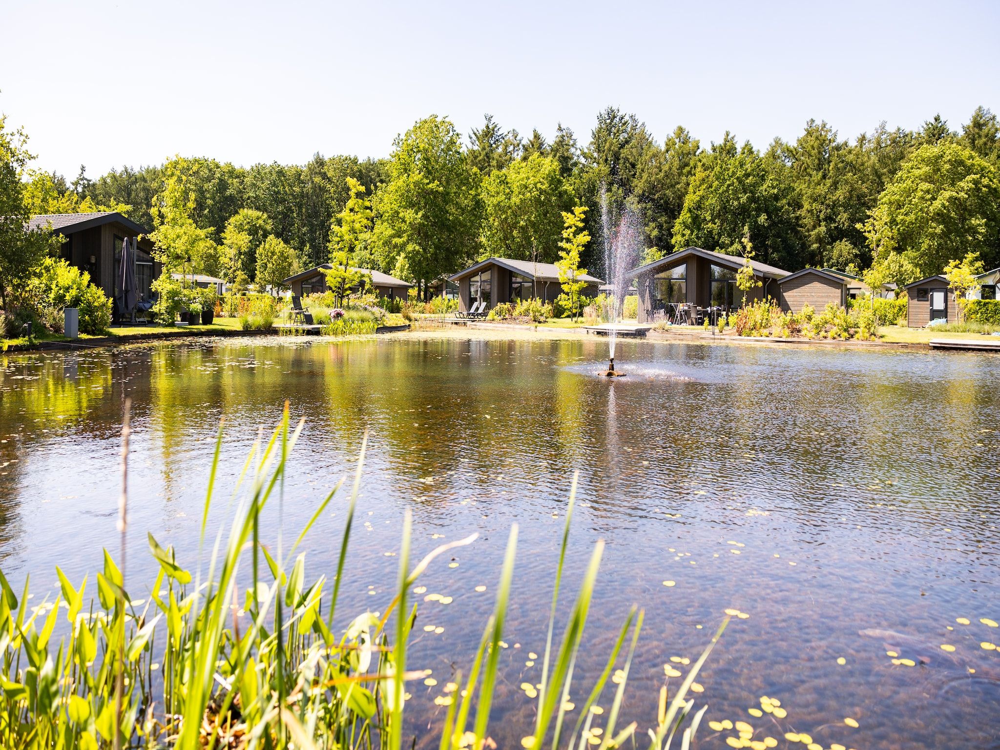 Parkfaciliteiten bij Vakantiepark Molenvelden 7 in Veldhoven