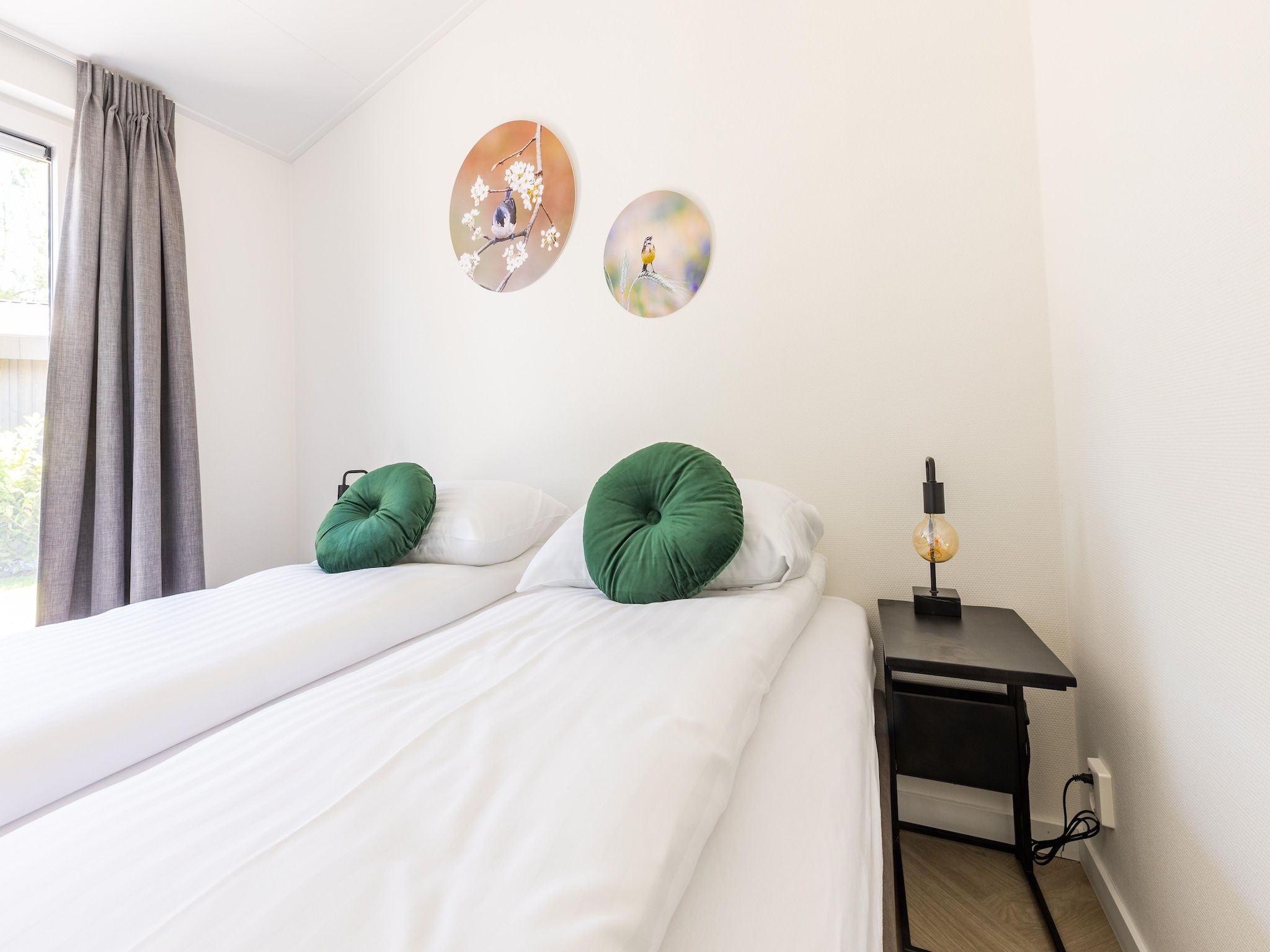 Een slaapkamer van Vakantiepark Molenvelden 8 in Veldhoven