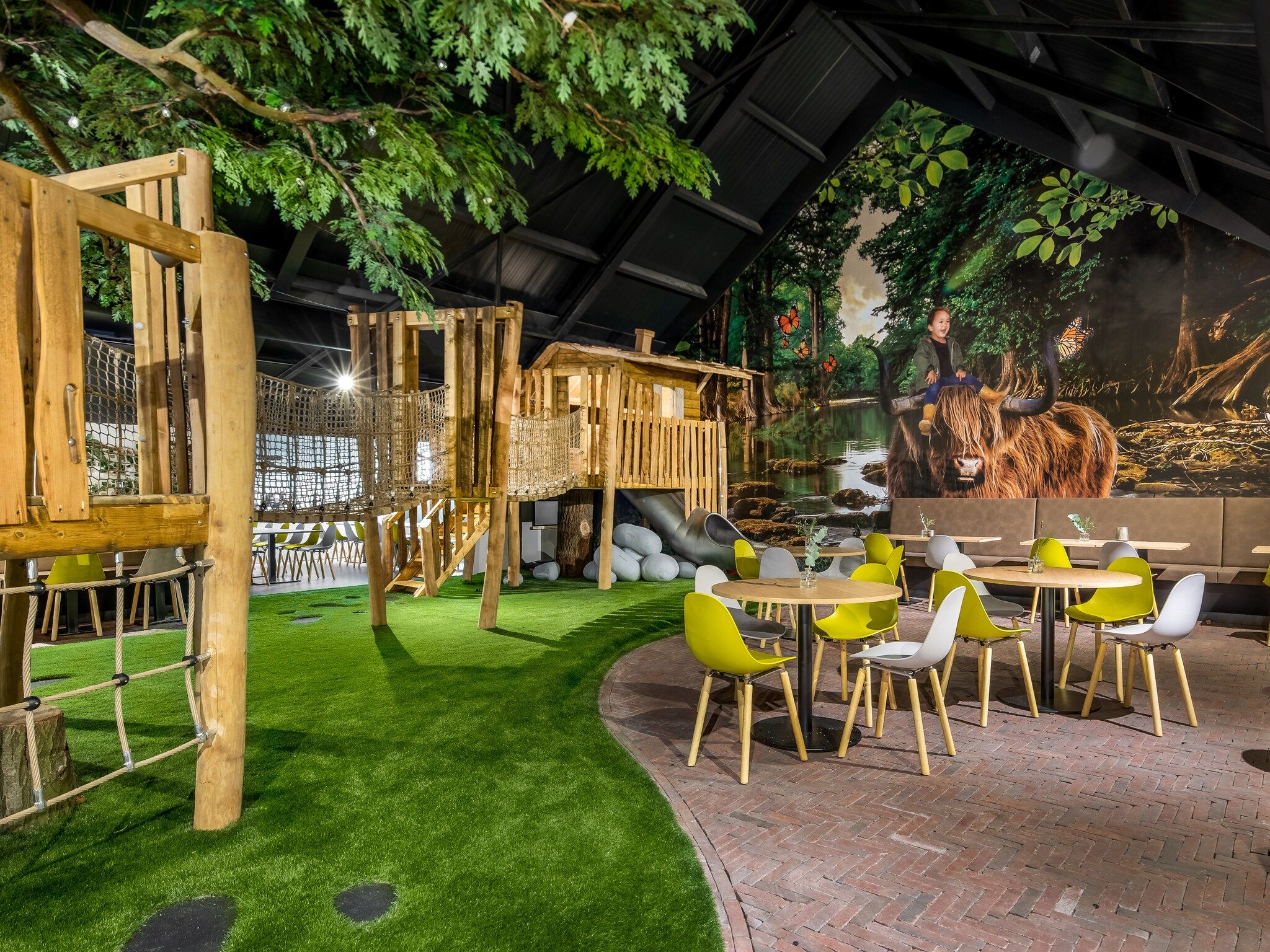 Parkfaciliteiten bij Vakantiepark Schaijk 12 in Schaijk