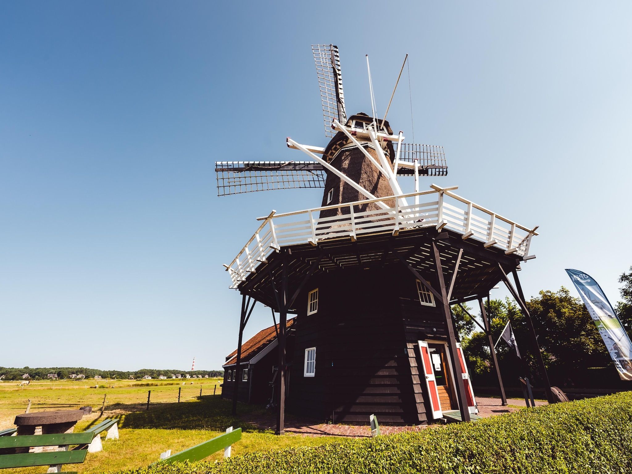 De omgeving van Vakantiepark Boomhiemke 20 in Hollum