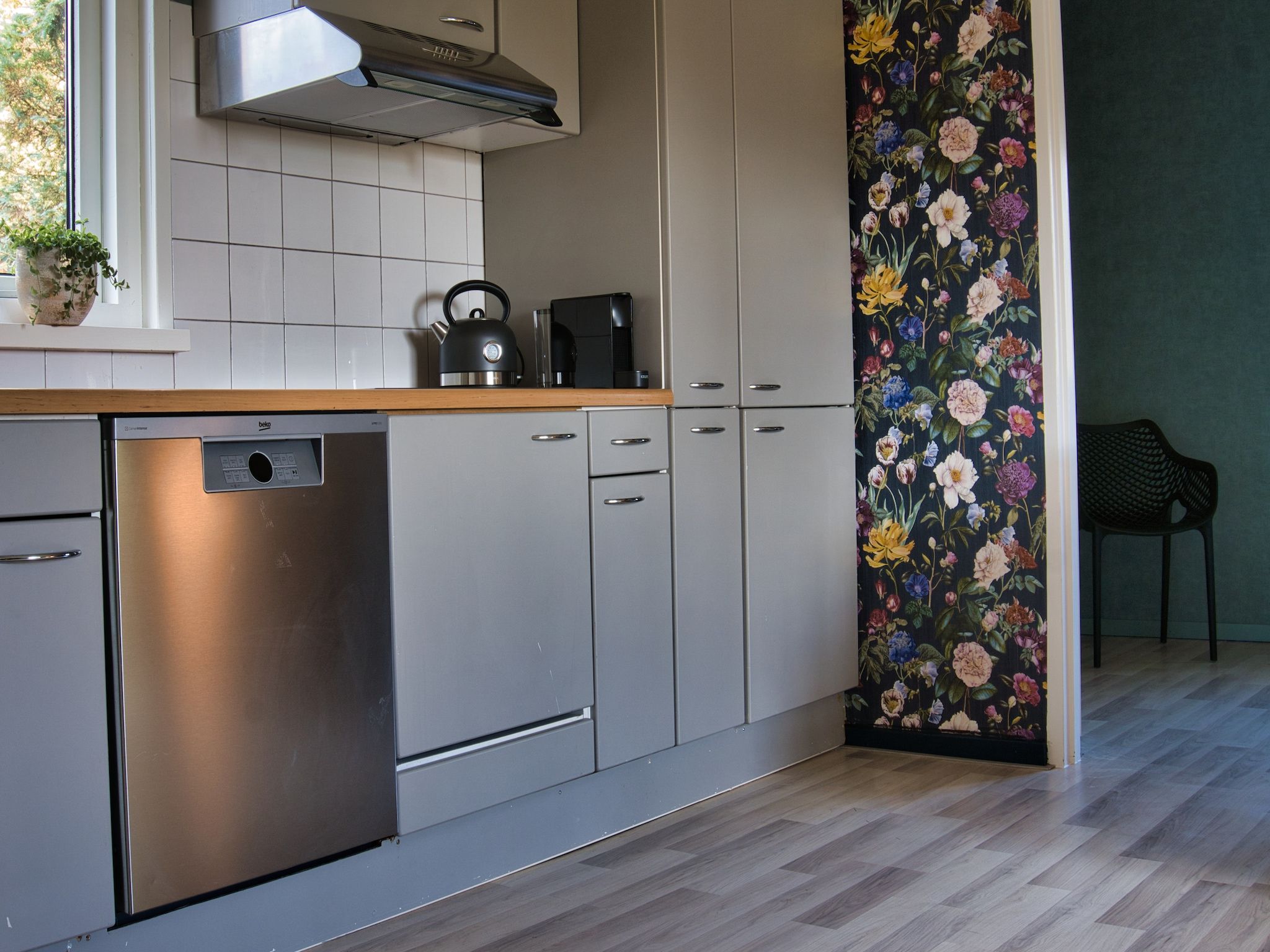 De keuken van Elperhof Schoonloo 16B in Schoonloo