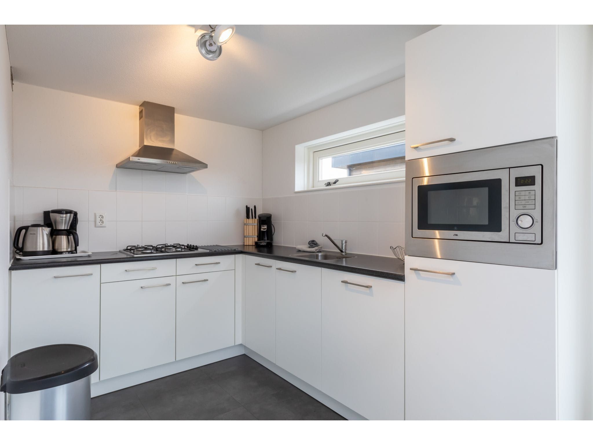 De keuken van Strandvilla 30 in Renesse