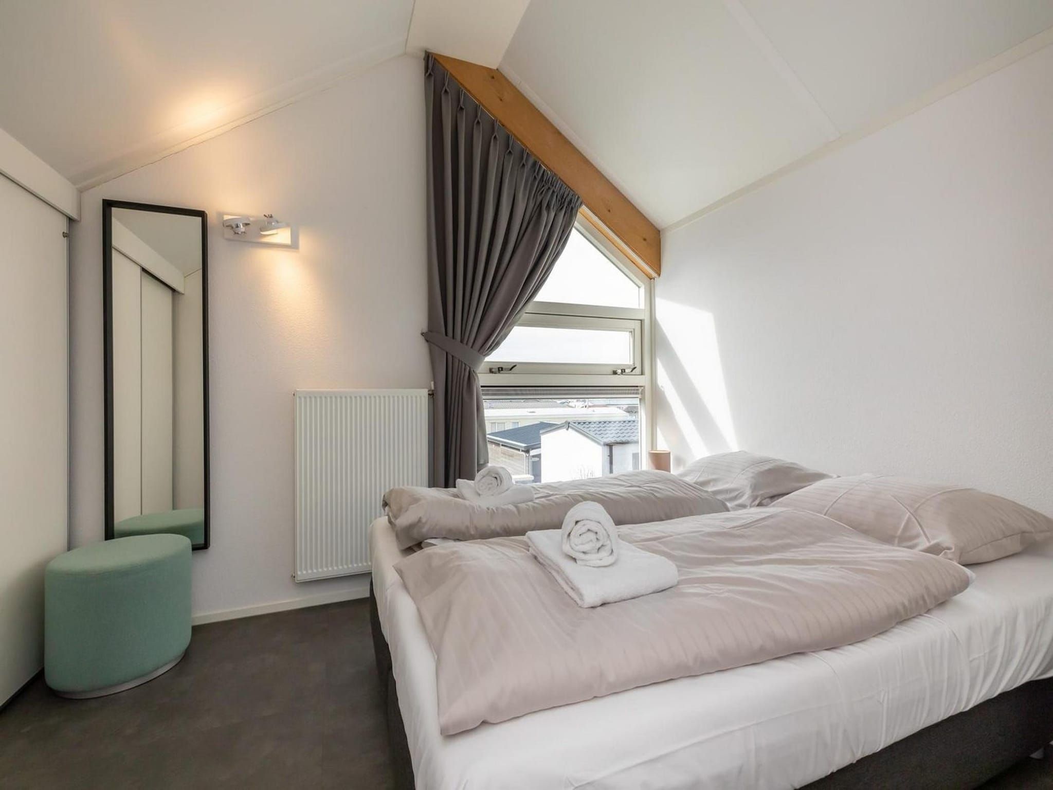 Een slaapkamer van Strandvilla 30 in Renesse