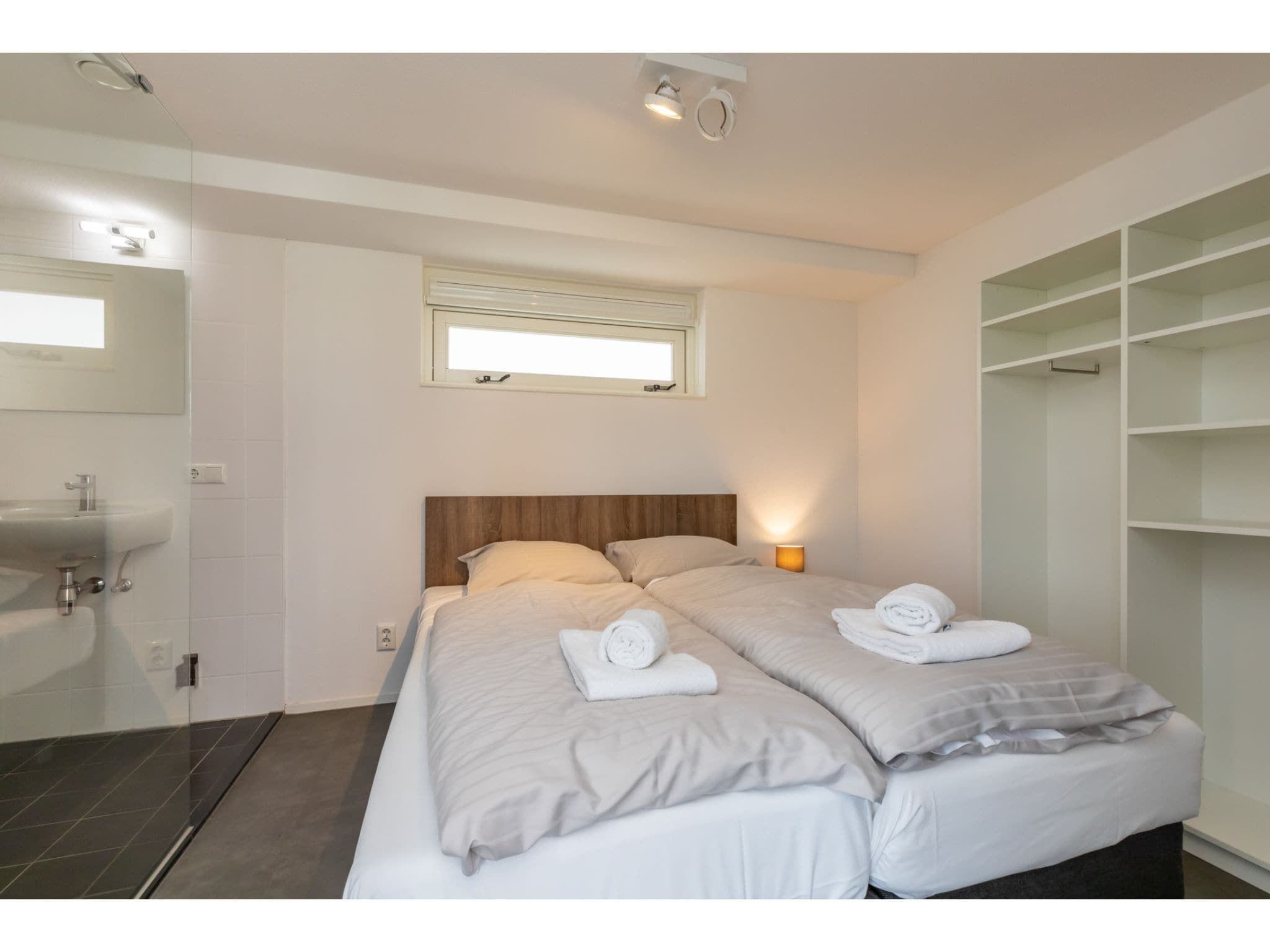 Een slaapkamer van Strandvilla 31 in Renesse
