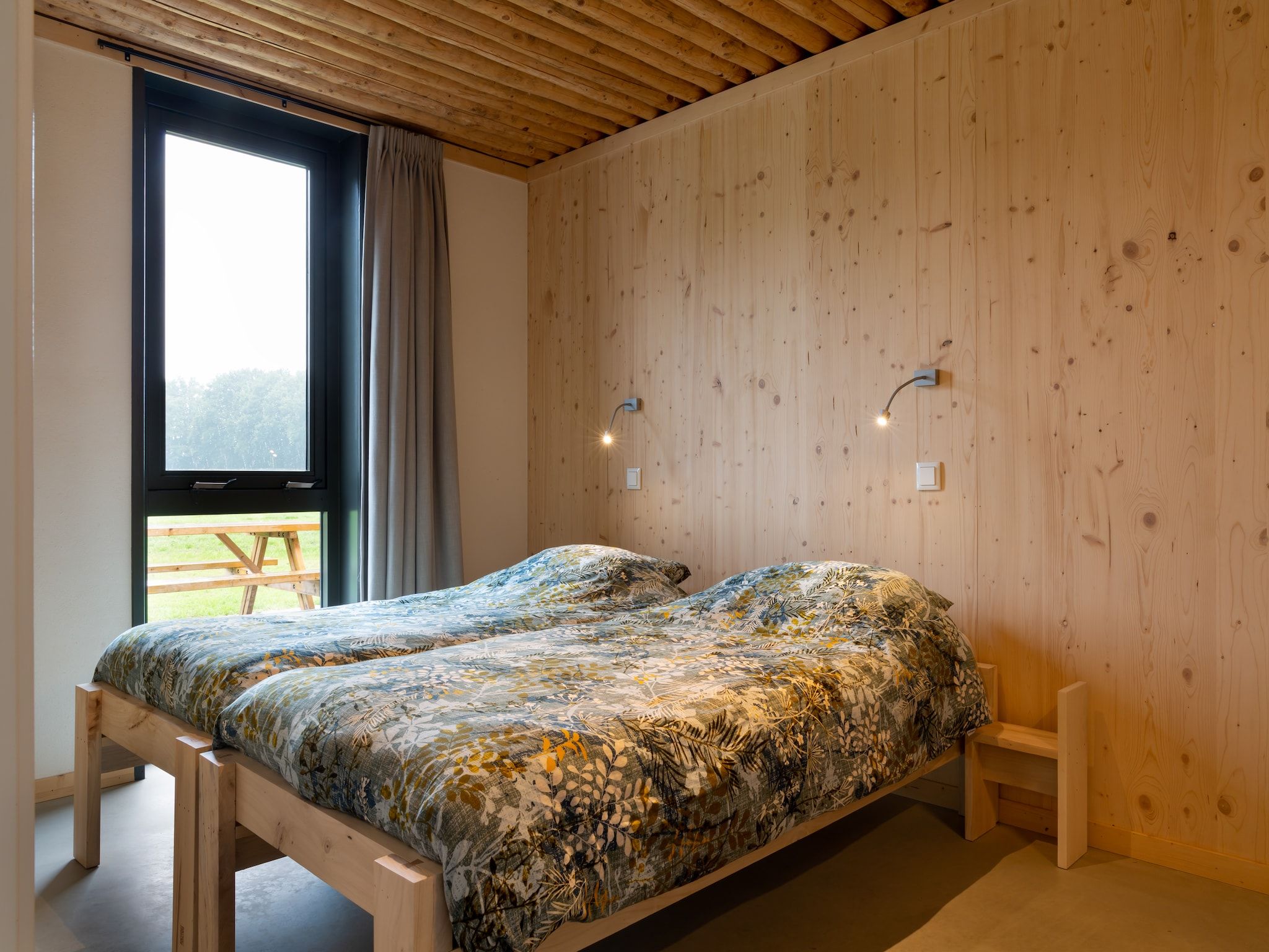 Een slaapkamer van Koe in de Kost 4 in Heeten