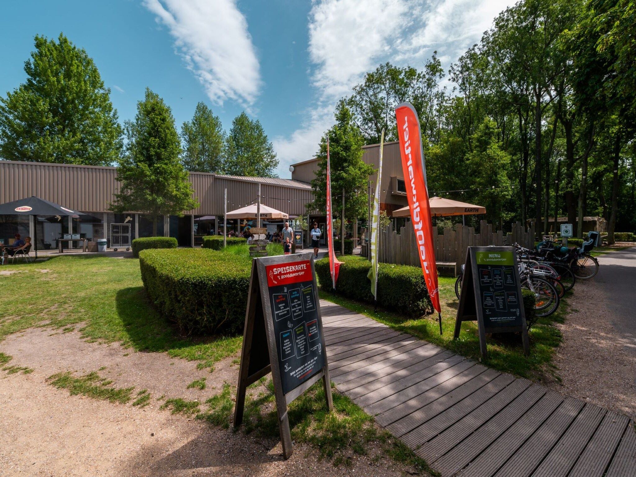 Parkfaciliteiten bij Duinvilla 8 in Cadzand
