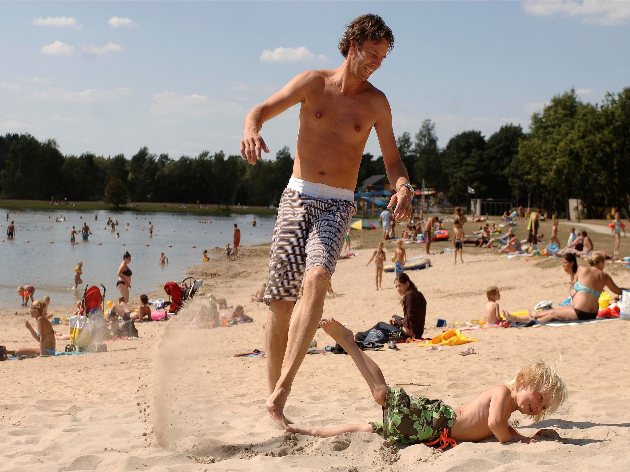 Parkfaciliteiten bij Bospark 't Wolfsven 21 in Mierlo