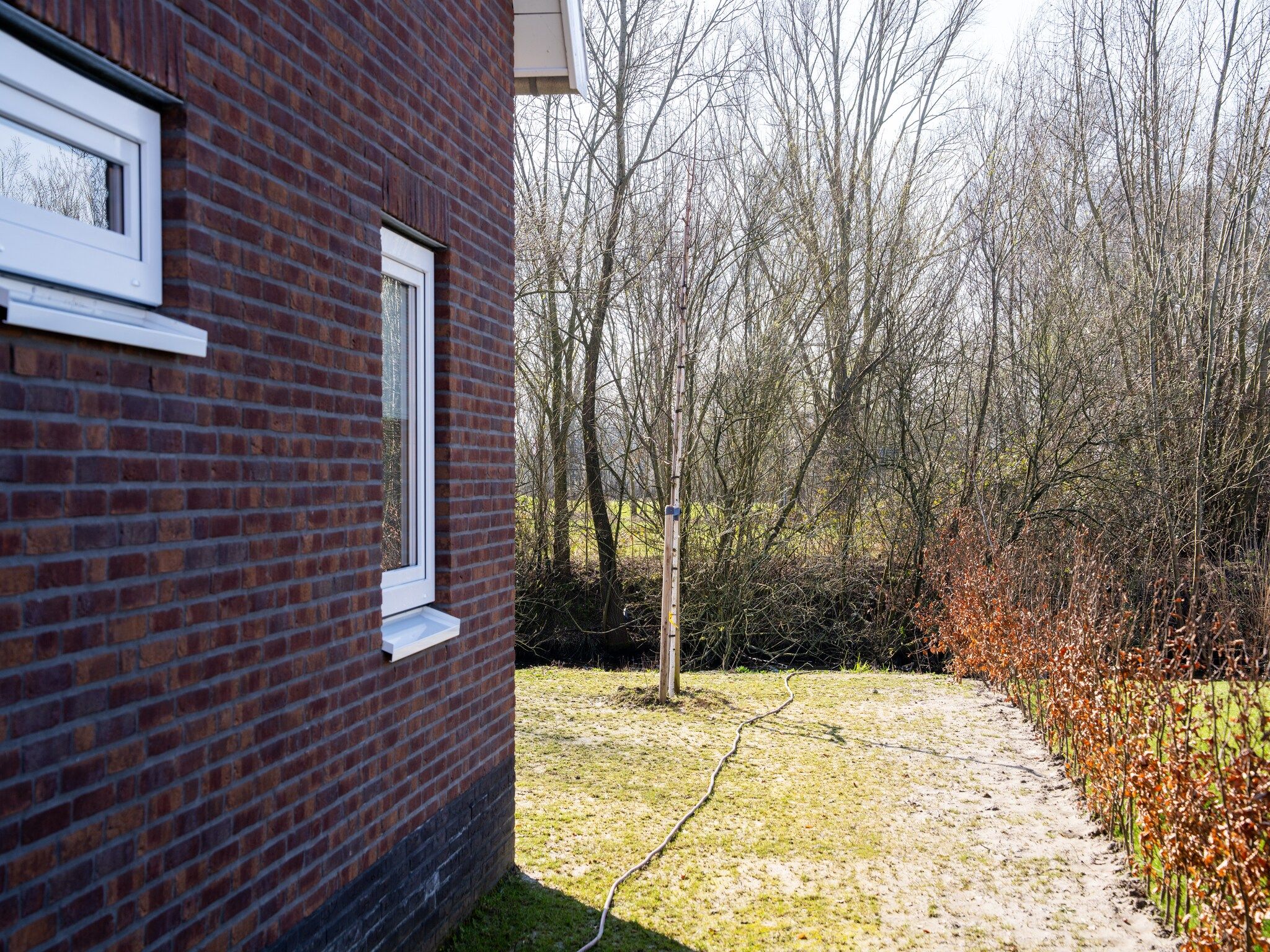 De tuin van Kuifduiker 138c in Simonshaven