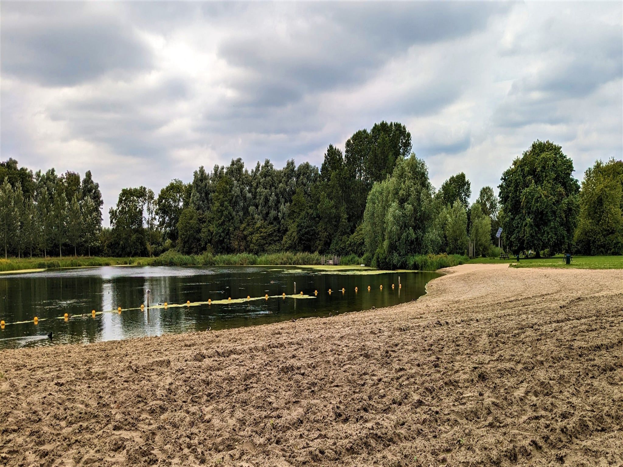 De omgeving van Rietzanger nr 134 in Zuid-Holland