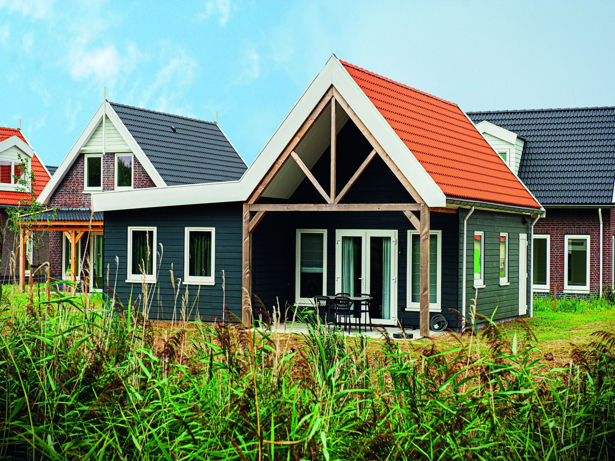 De buitenkant van Rietzanger nr 134 in Zuid-Holland