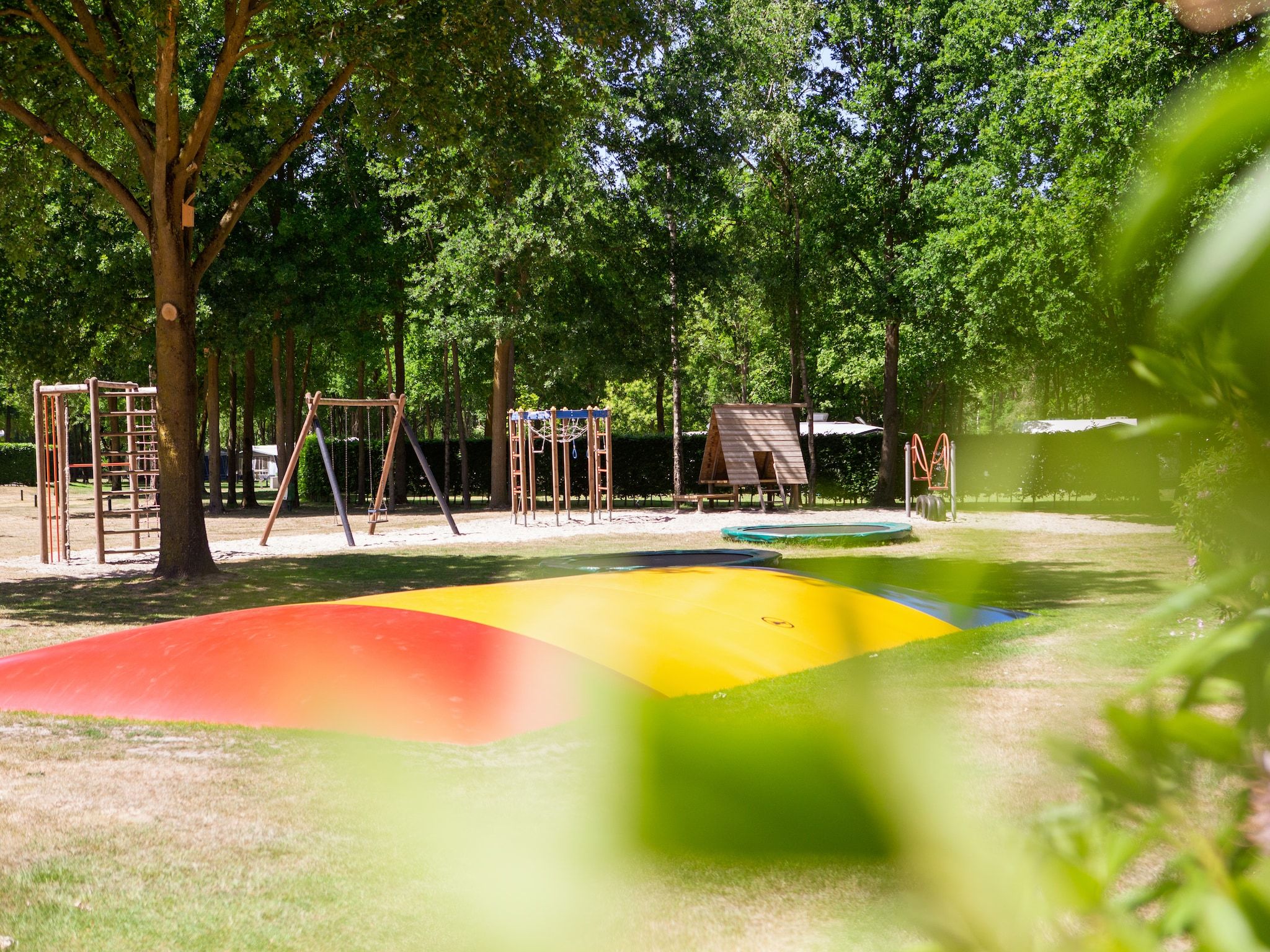 Parkfaciliteiten bij Vakantiepark Latour 5 in Oirschot