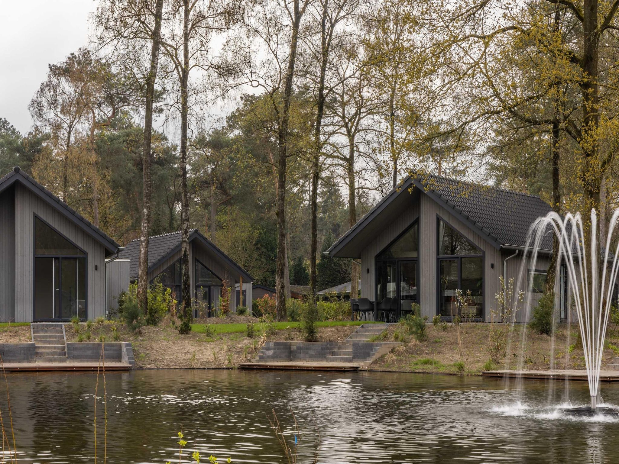 De buitenkant van Vakantiepark Latour 5 in Oirschot