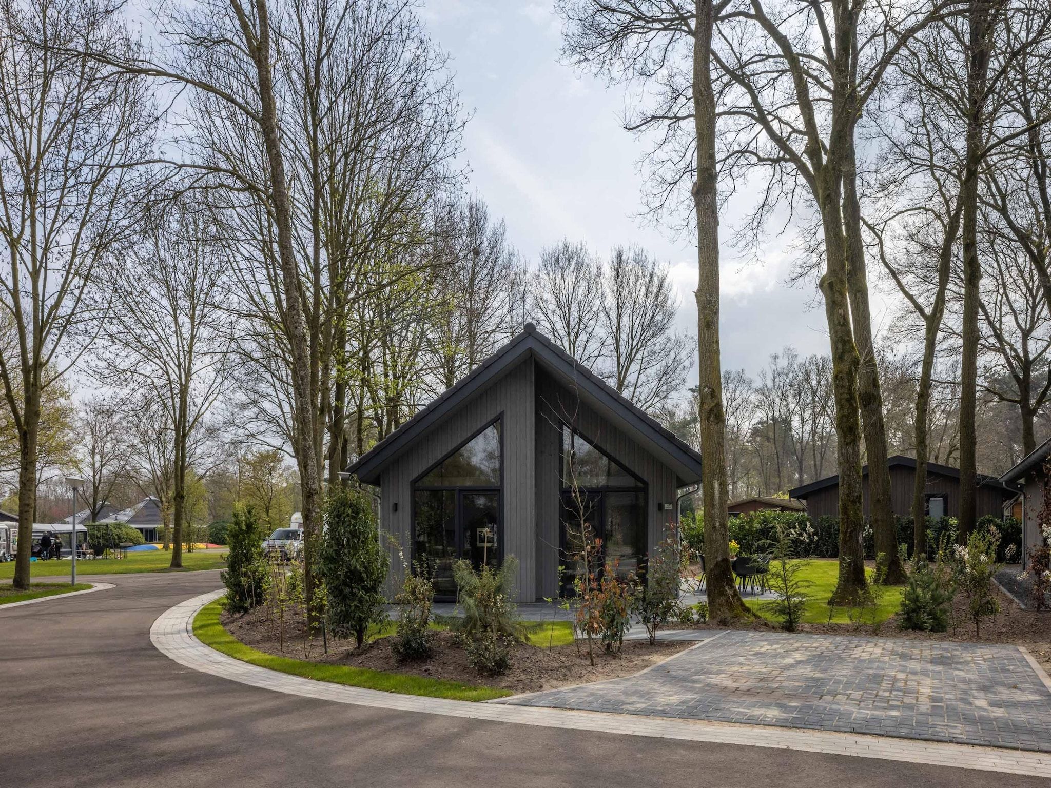 De buitenkant van Vakantiepark Latour 6 in Oirschot