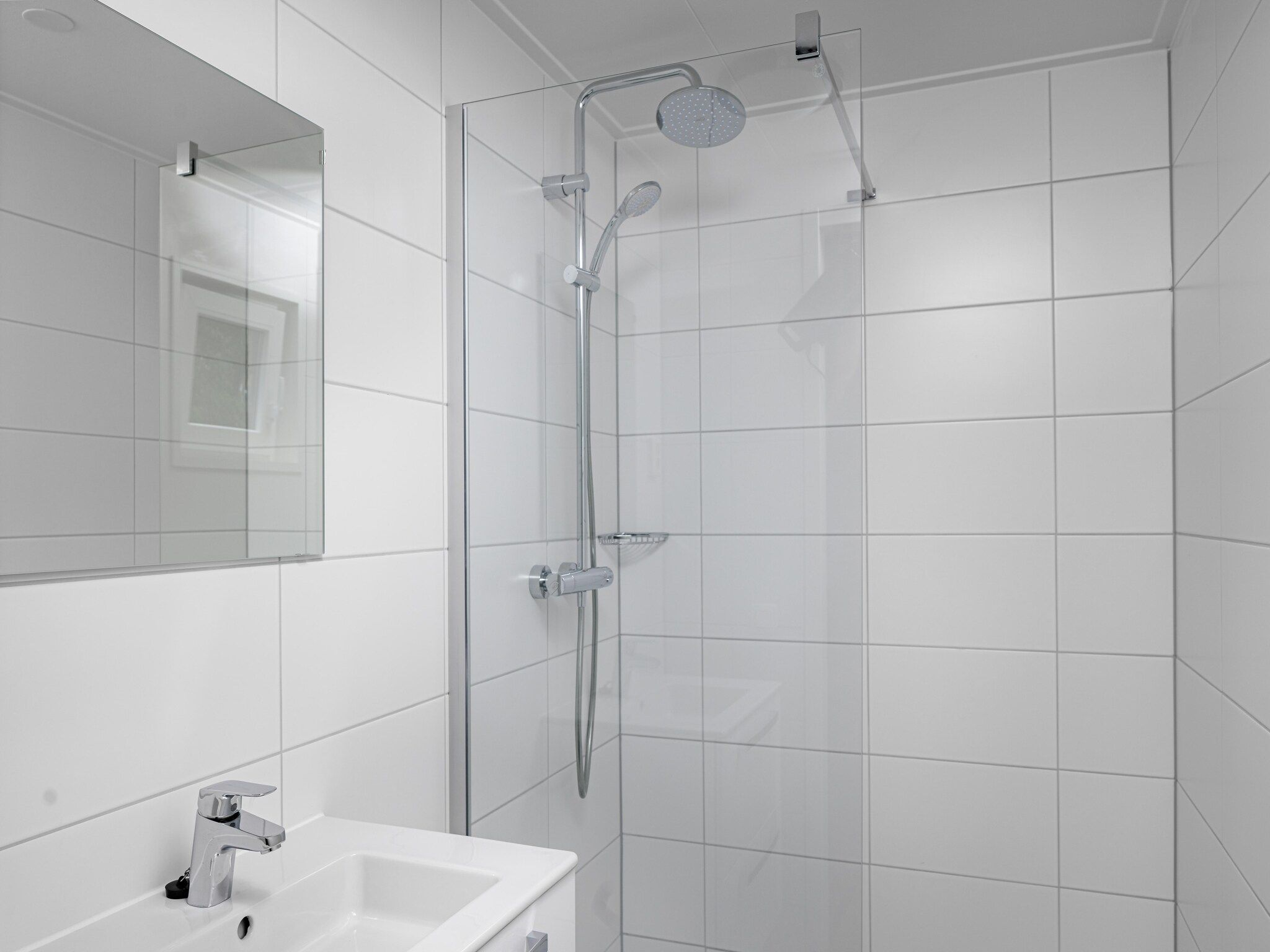 De badkamer van Vakantiepark Schaijk 13 in Schaijk