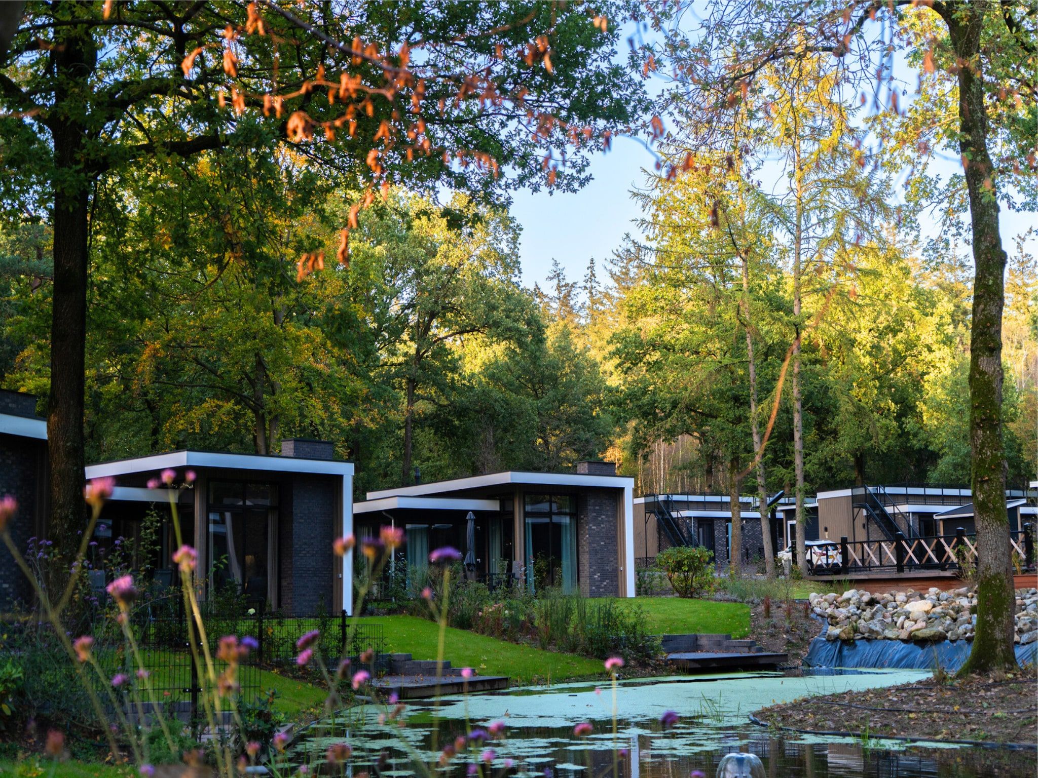 Parkfaciliteiten bij Vakantiepark De Rimboe & De Woeste Hoogte 42 in Hoenderloo