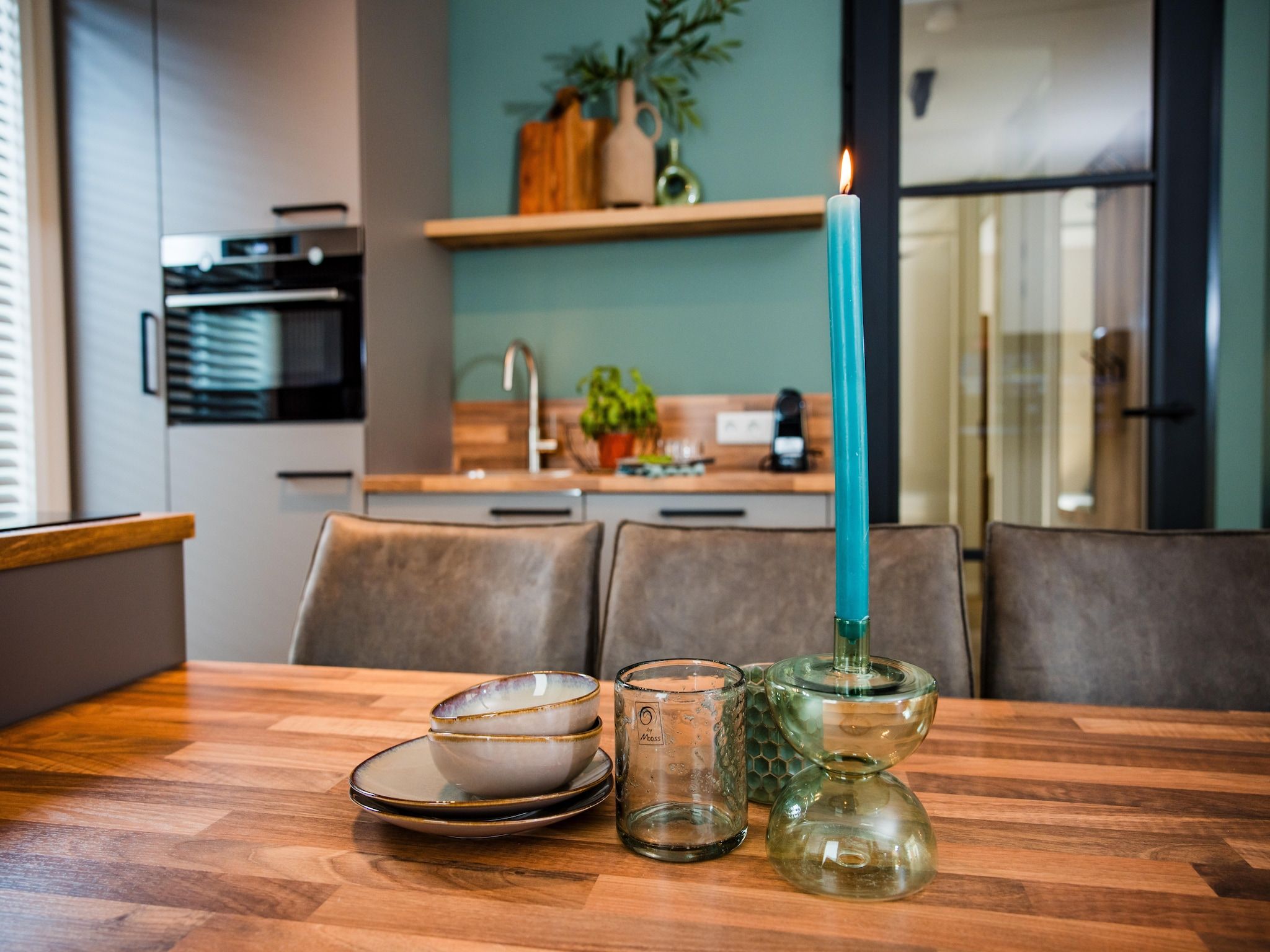 De keuken van Dwergarend 17-17 in Voorthuizen
