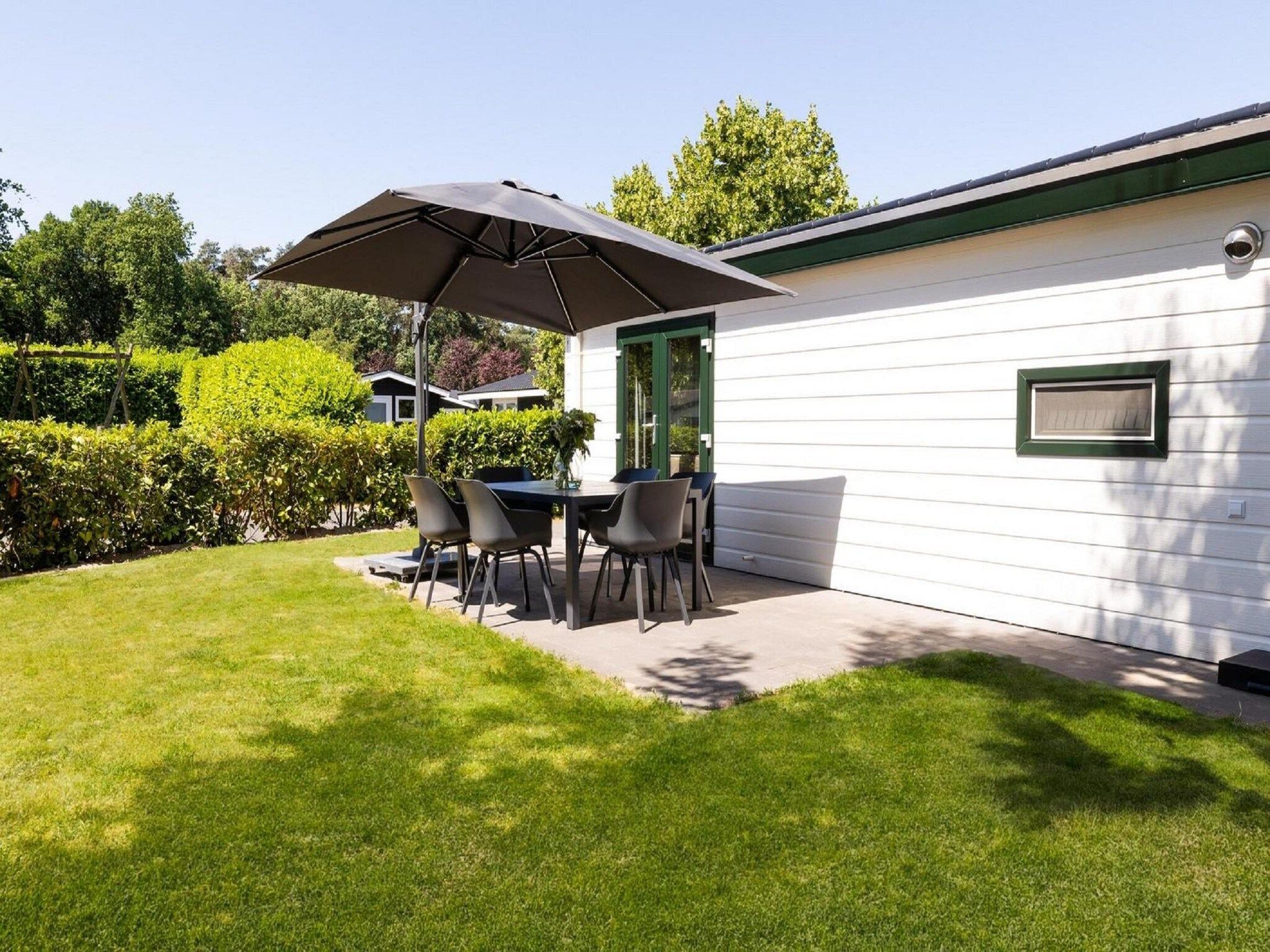 De buitenkant van Vakantiepark Molenvelden 9 in Veldhoven