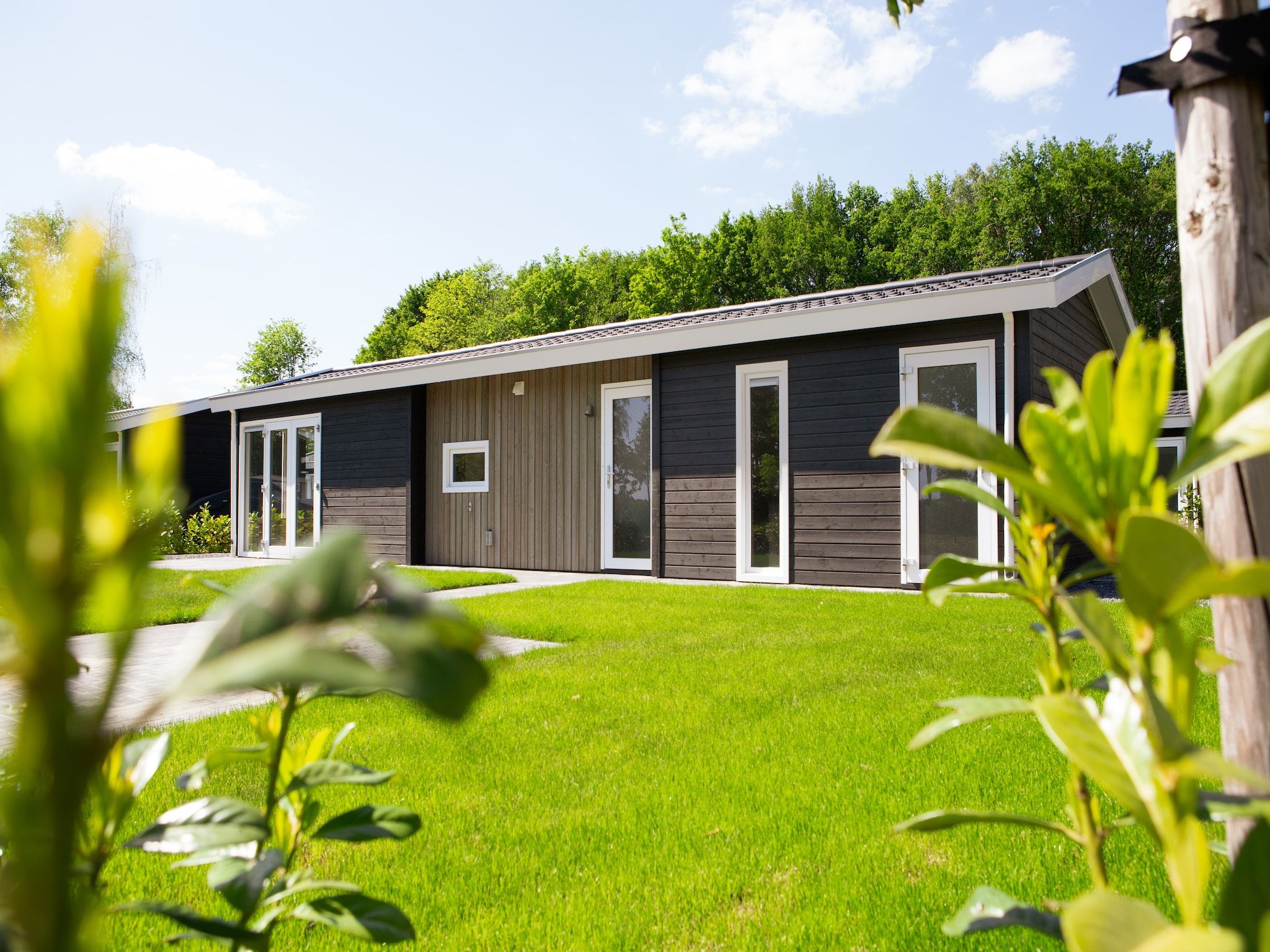 De buitenkant van Vakantiepark Molenvelden 10 in Veldhoven