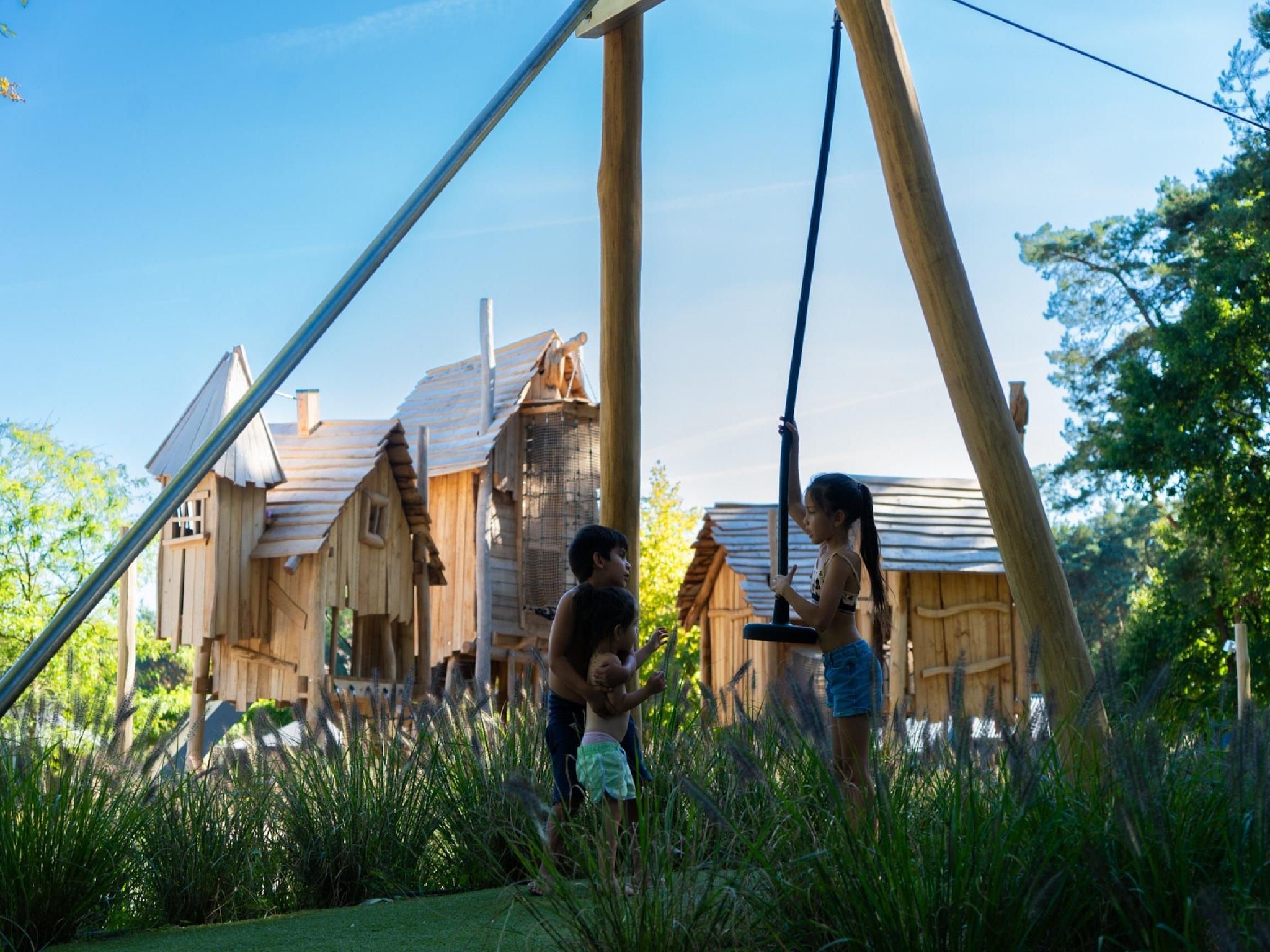 Parkfaciliteiten bij Vakantiepark Molenvelden 10 in Veldhoven