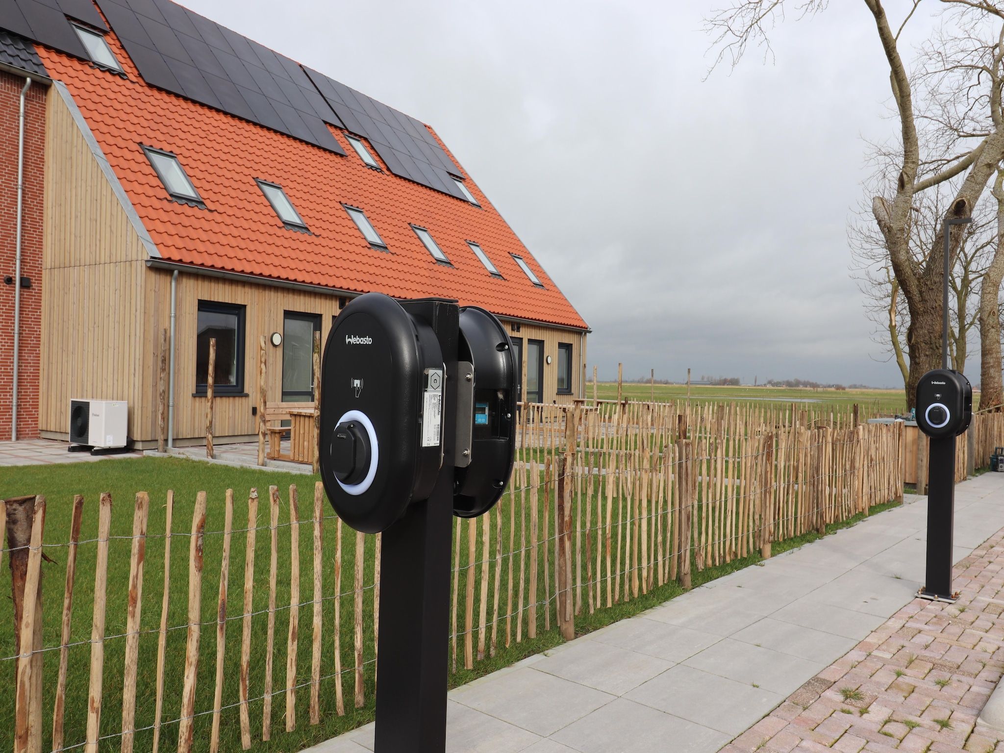 Voorzieningen bij Friese villa in Leons in Leons