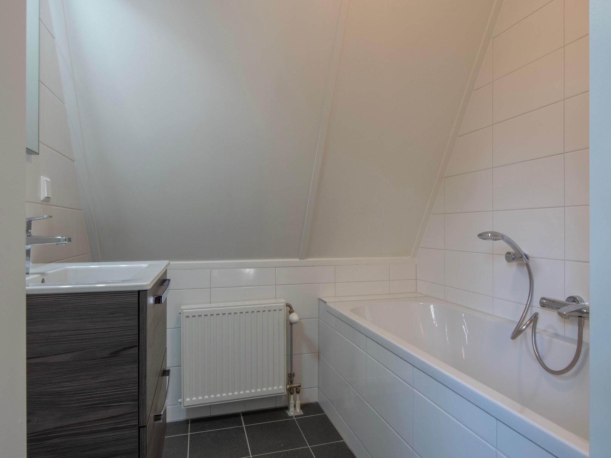 De badkamer van Vakantiepark de Katjeskelder 25 in Oosterhout