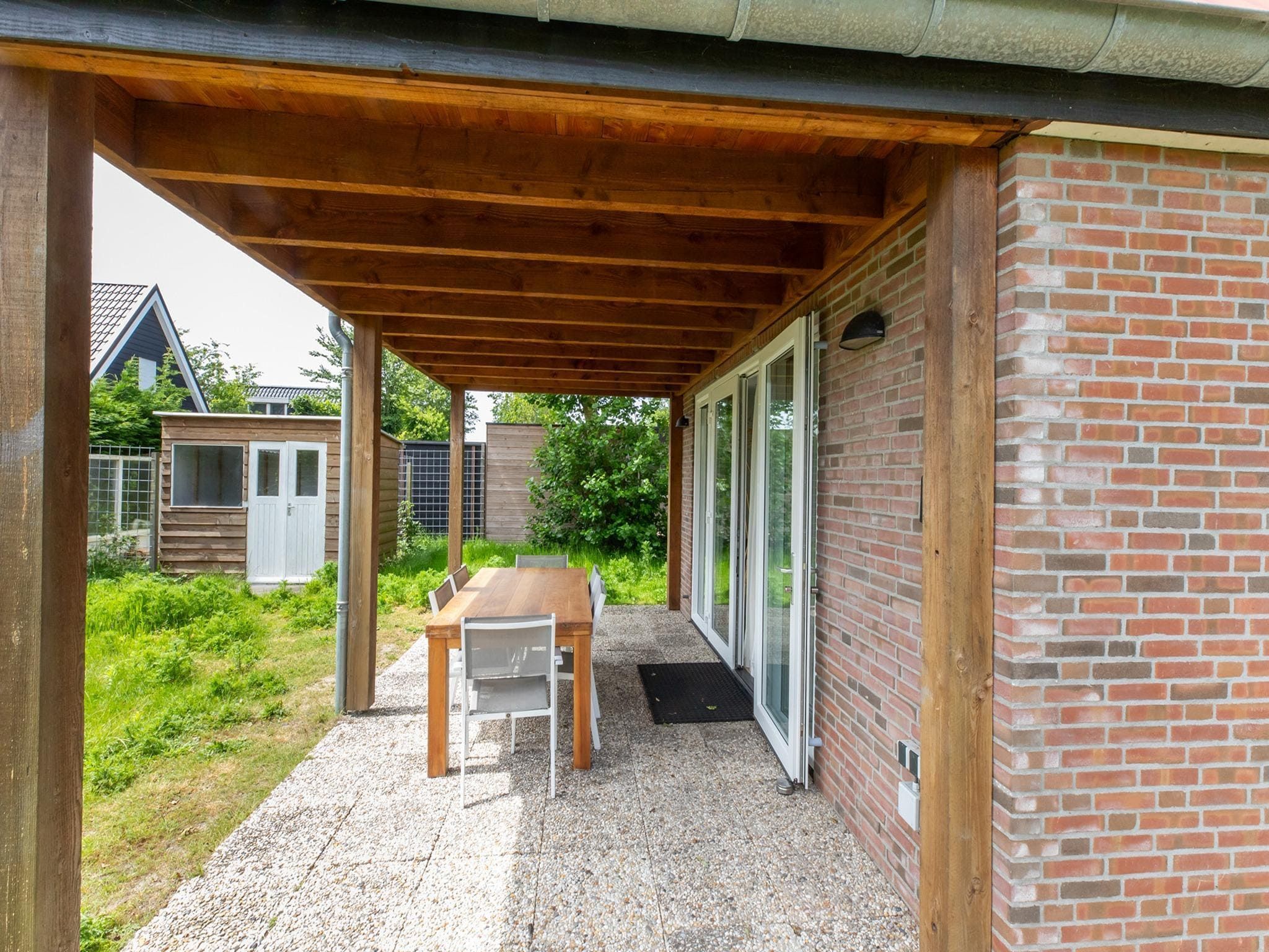 Het terras van Vakantiewoning - Horizon 14  Renesse in Renesse