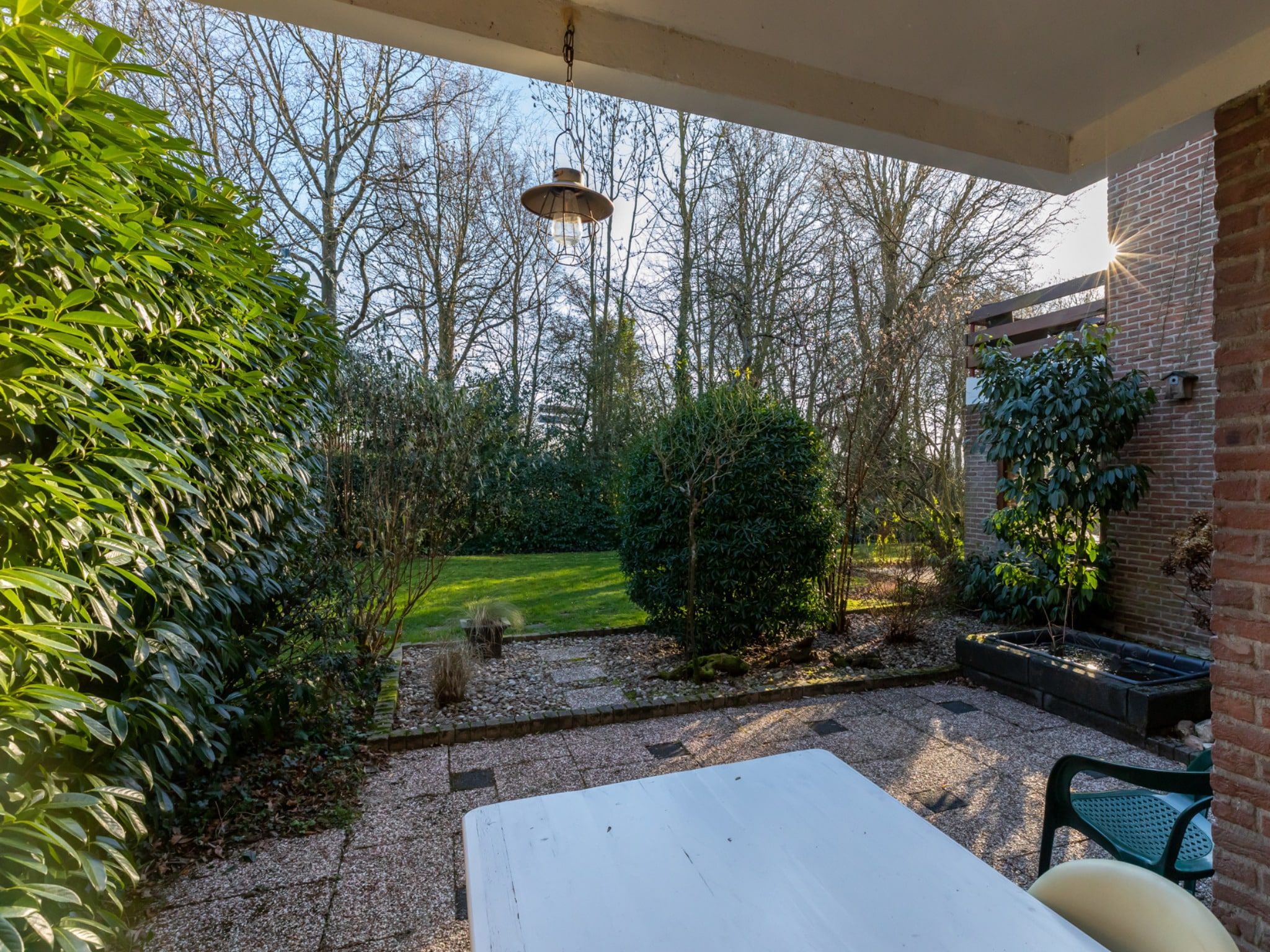 Het terras van Nescio in Veere