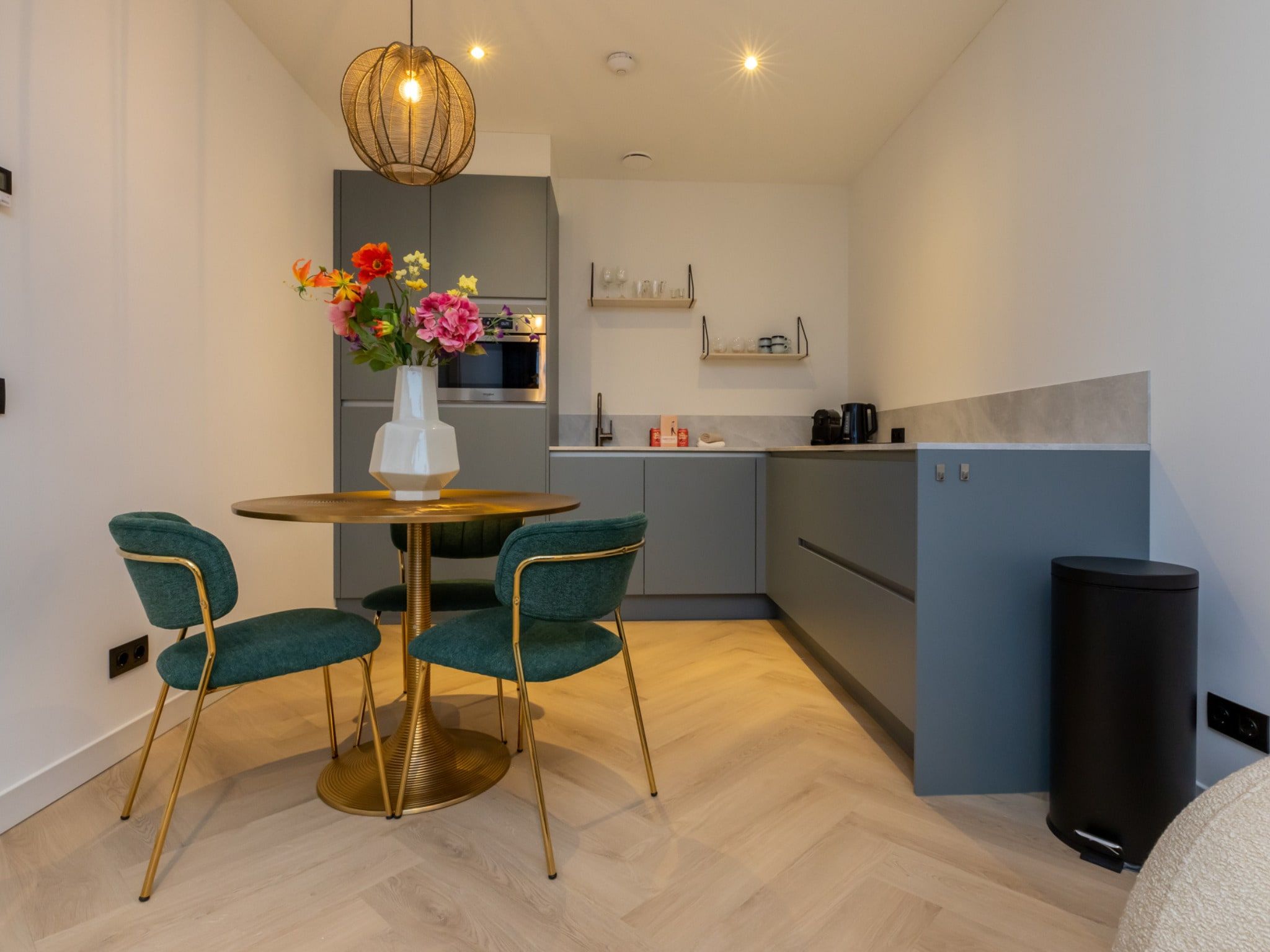 De keuken van Vakantiewoning ZEEBRIES in Koudekerke