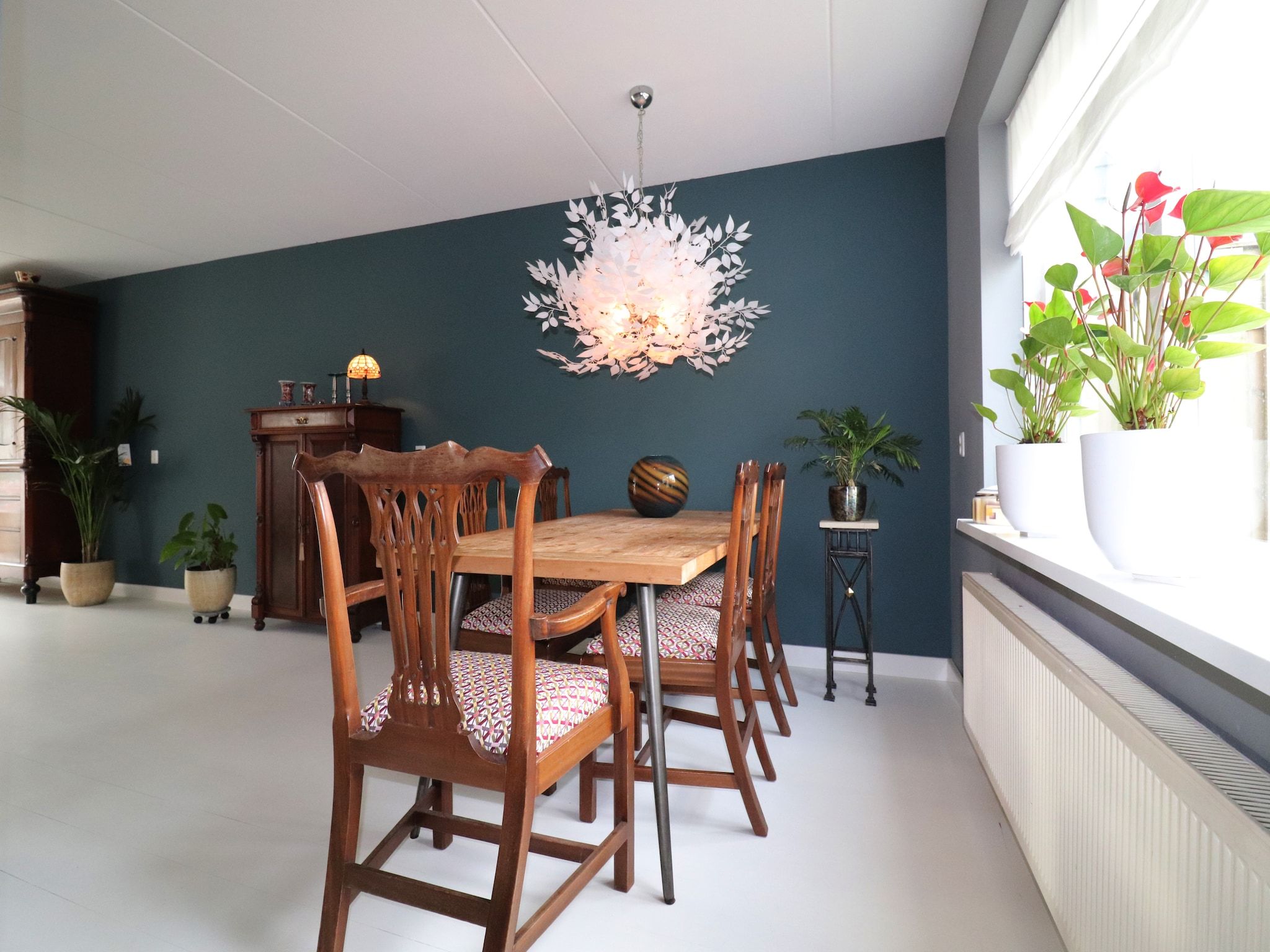 De woonkamer van Vakantiehuis in zonnig Grou in Gou
