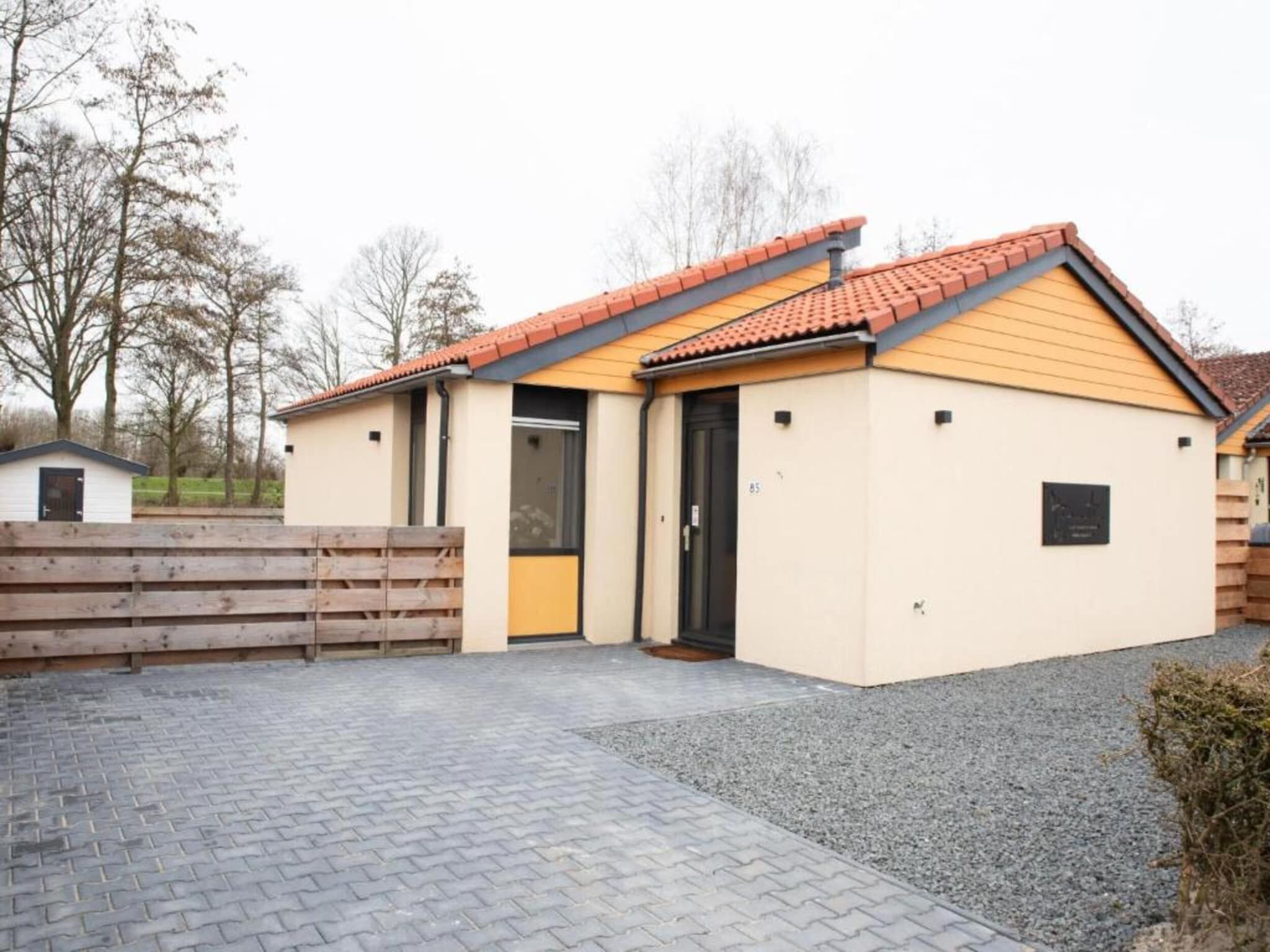 De buitenkant van 6 pers Welness huis 83 in Zevenhuizen