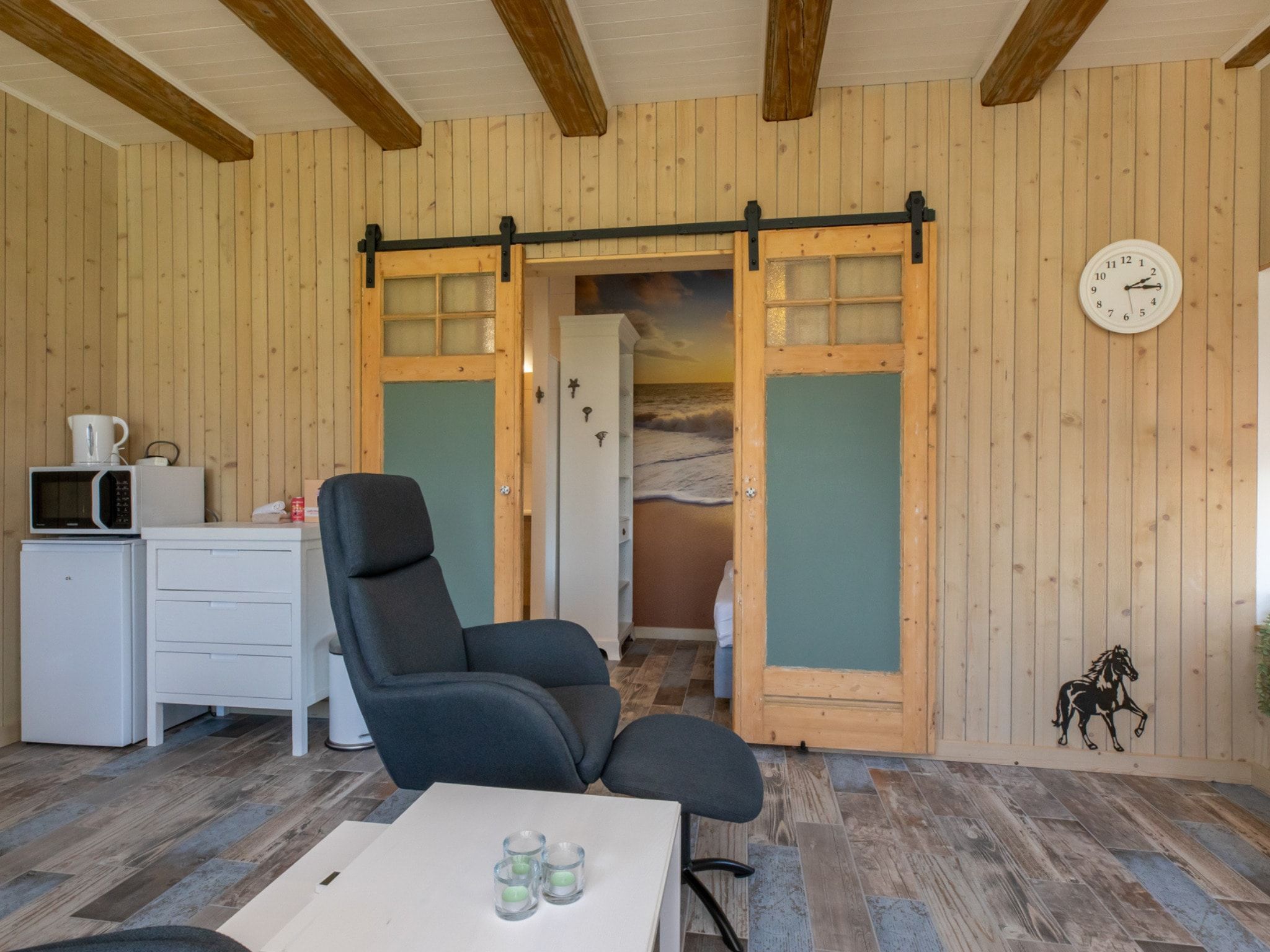 De keuken van Verkorte Groeneweg 2 in Koudekerke