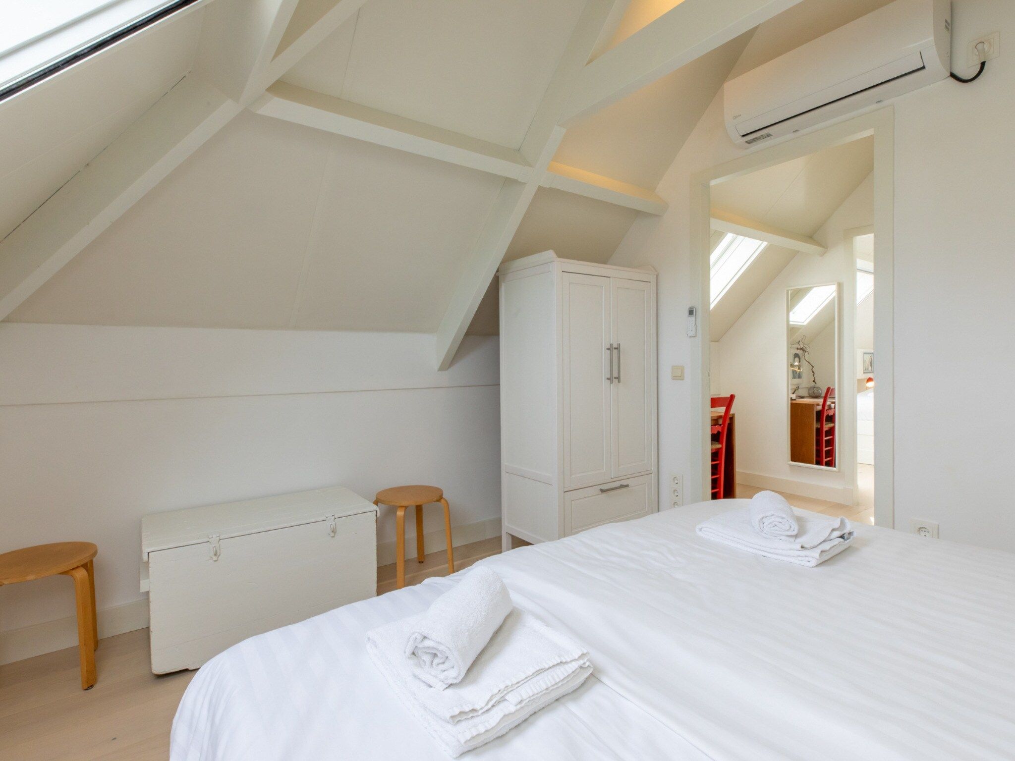 Een slaapkamer van Villa Querina in Koudekerke