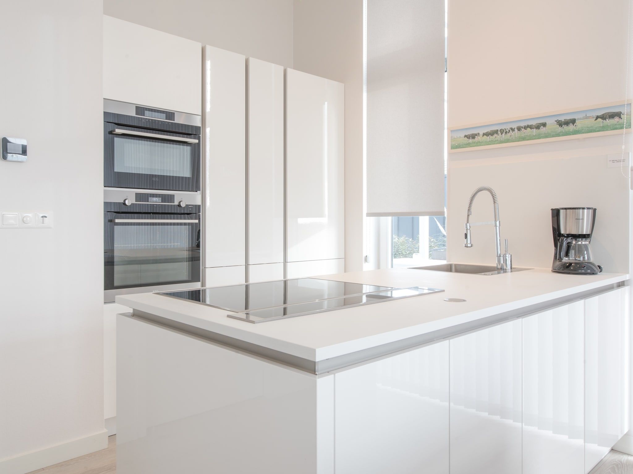 De keuken van Water Resort Oosterschelde 47A in Wemeldinge