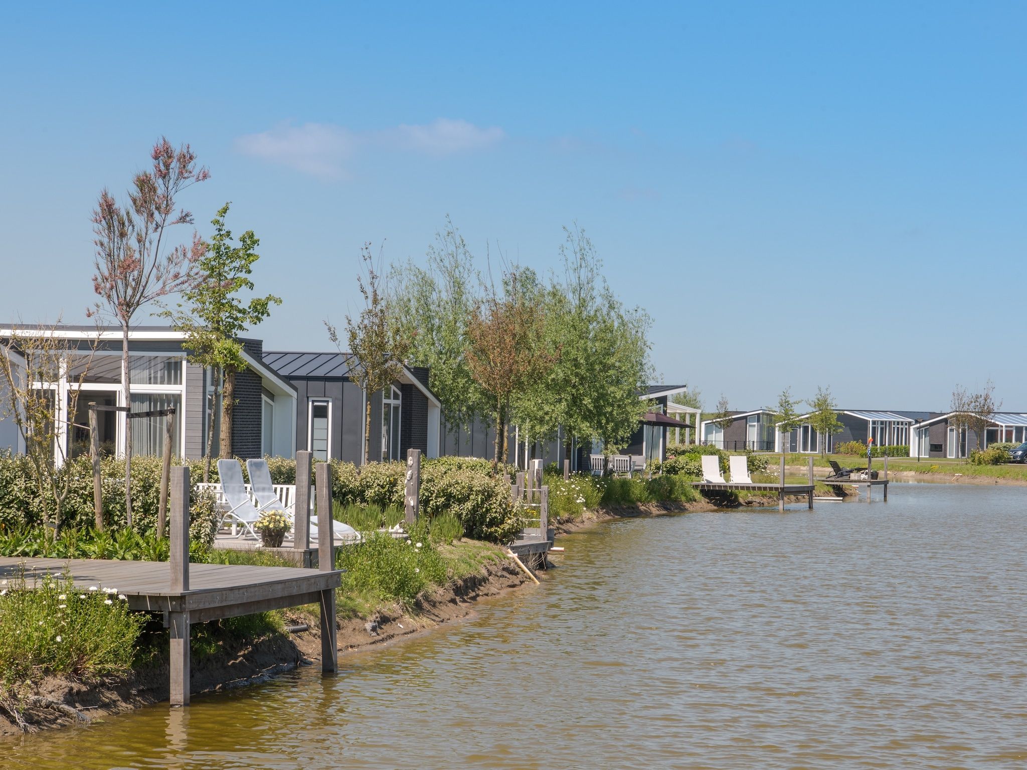 Parkfaciliteiten bij Water Resort Oosterschelde 56 in Wemeldinge