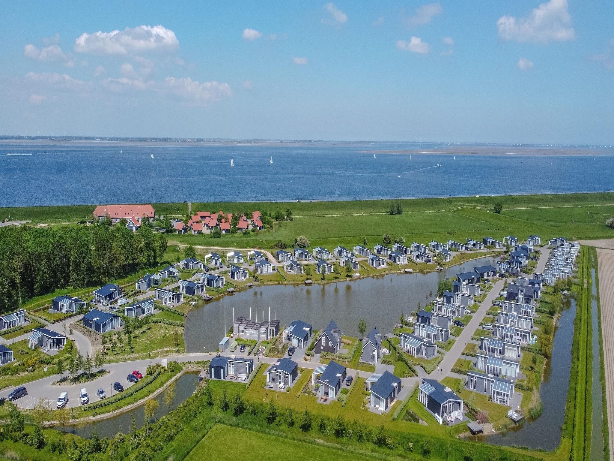 De omgeving van Water Resort Oosterschelde 59 in Wemeldinge